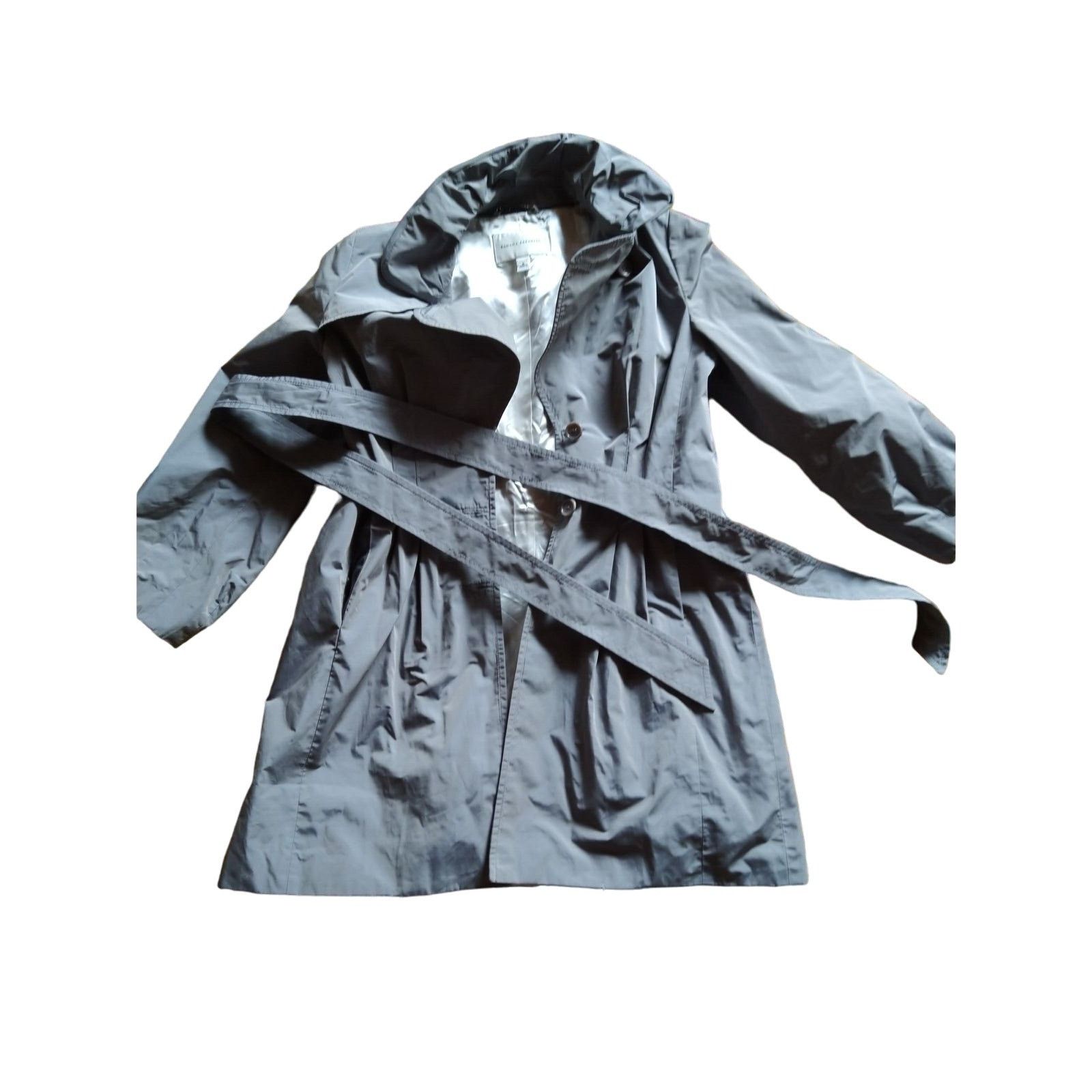 Banana Republic Banana Republic Gray Waterproof raincoat Belted Coat Women M Size M / US 6-8 / IT 42-44 - 5 Thumbnail