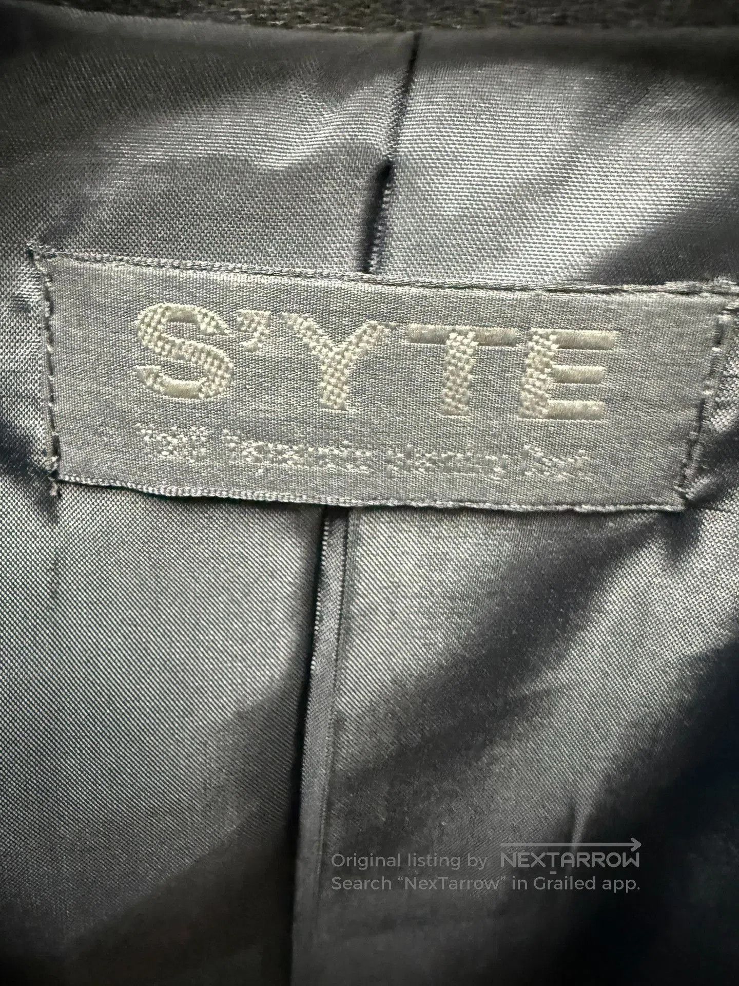 Yohji Yamamoto Yohji Yamamoto Syte Leather Patch Wool Jacket. Size US M / EU 48-50 / 2 - 5 Thumbnail