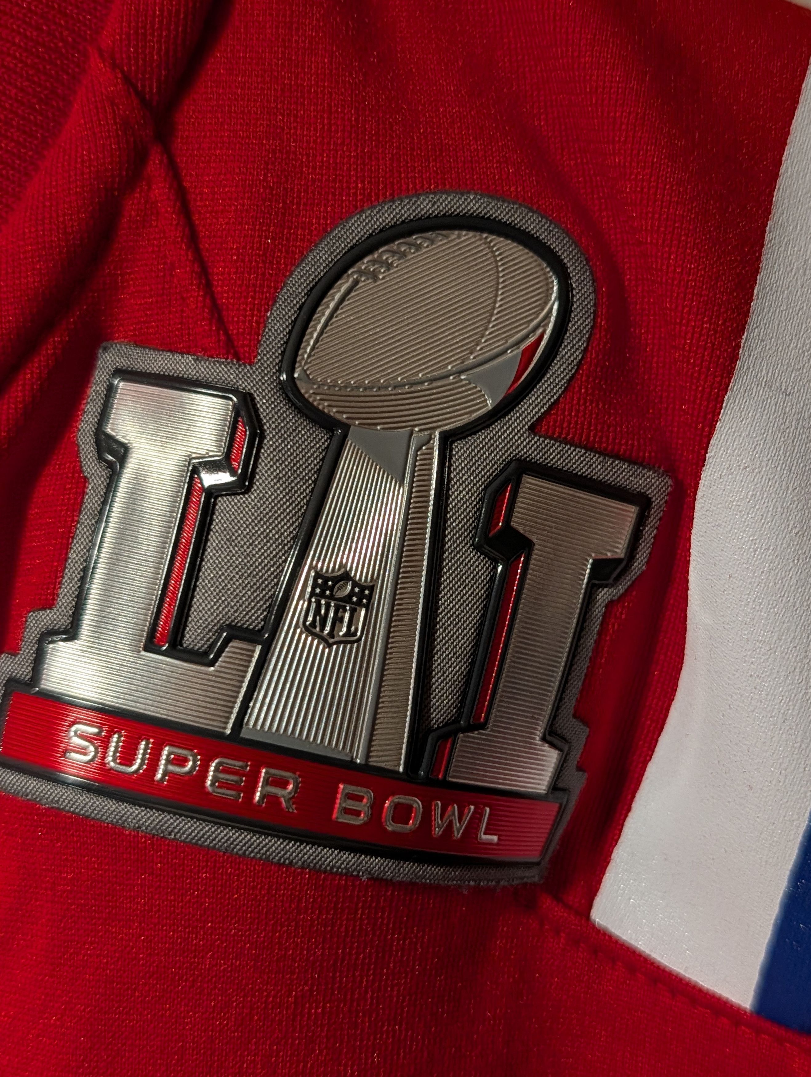 Nike Brady New England Patriots Super Bowl LI Jersey Youth Medium Size US M / EU 48-50 / 2 - 4 Thumbnail