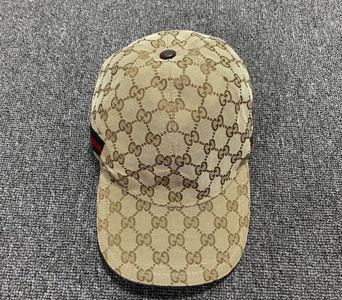 Gucci gucci logo red green stripe baseball cap. Size ONE SIZE - 1 Thumbnail