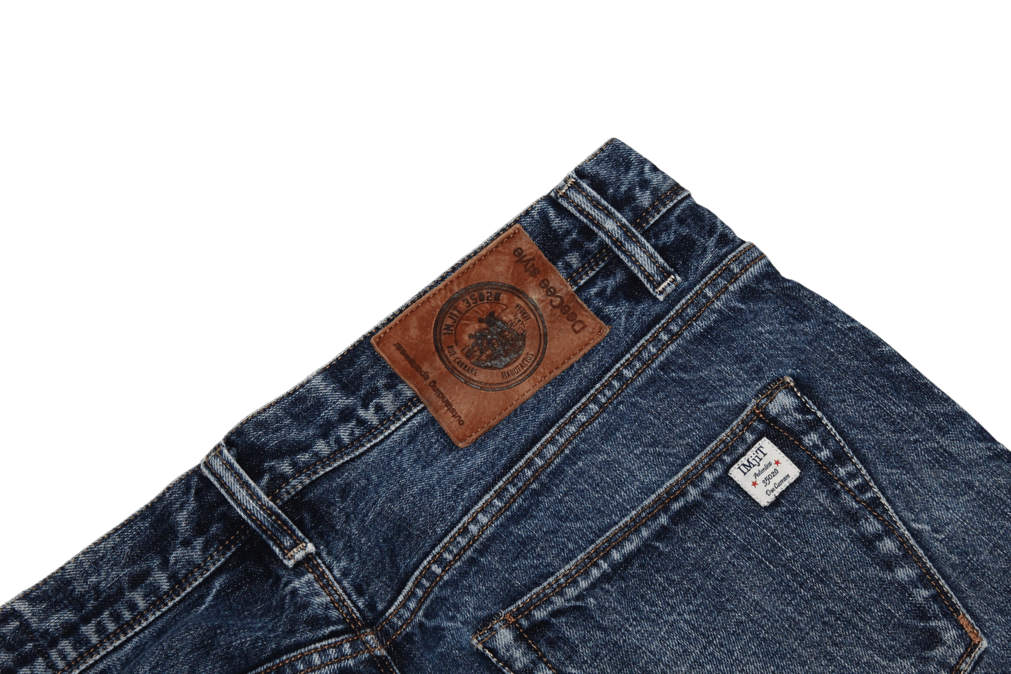Blue Blue Japan IMjiT35020 803s AGHI 14oz selvedge natural faded jeans Size US 32 / EU 48 - 19 Thumbnail