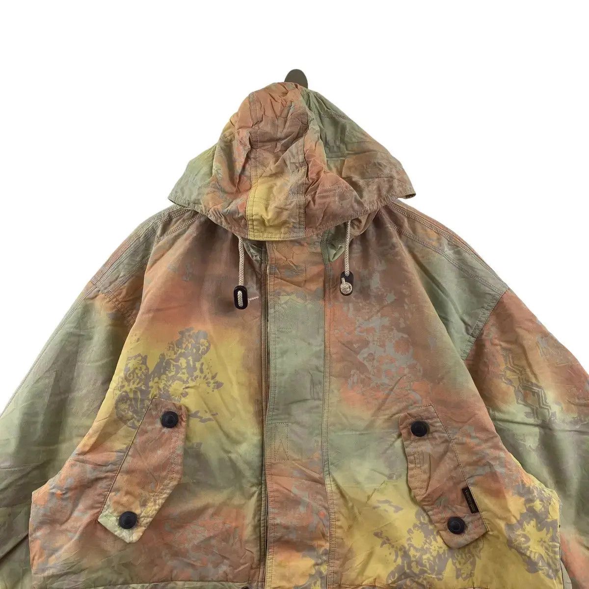 Vintage Vintage COURMAYEUR JAPAN Camouflage Anorak Outdoor Hoodie Size US L / EU 52-54 / 3 - 2 Thumbnail