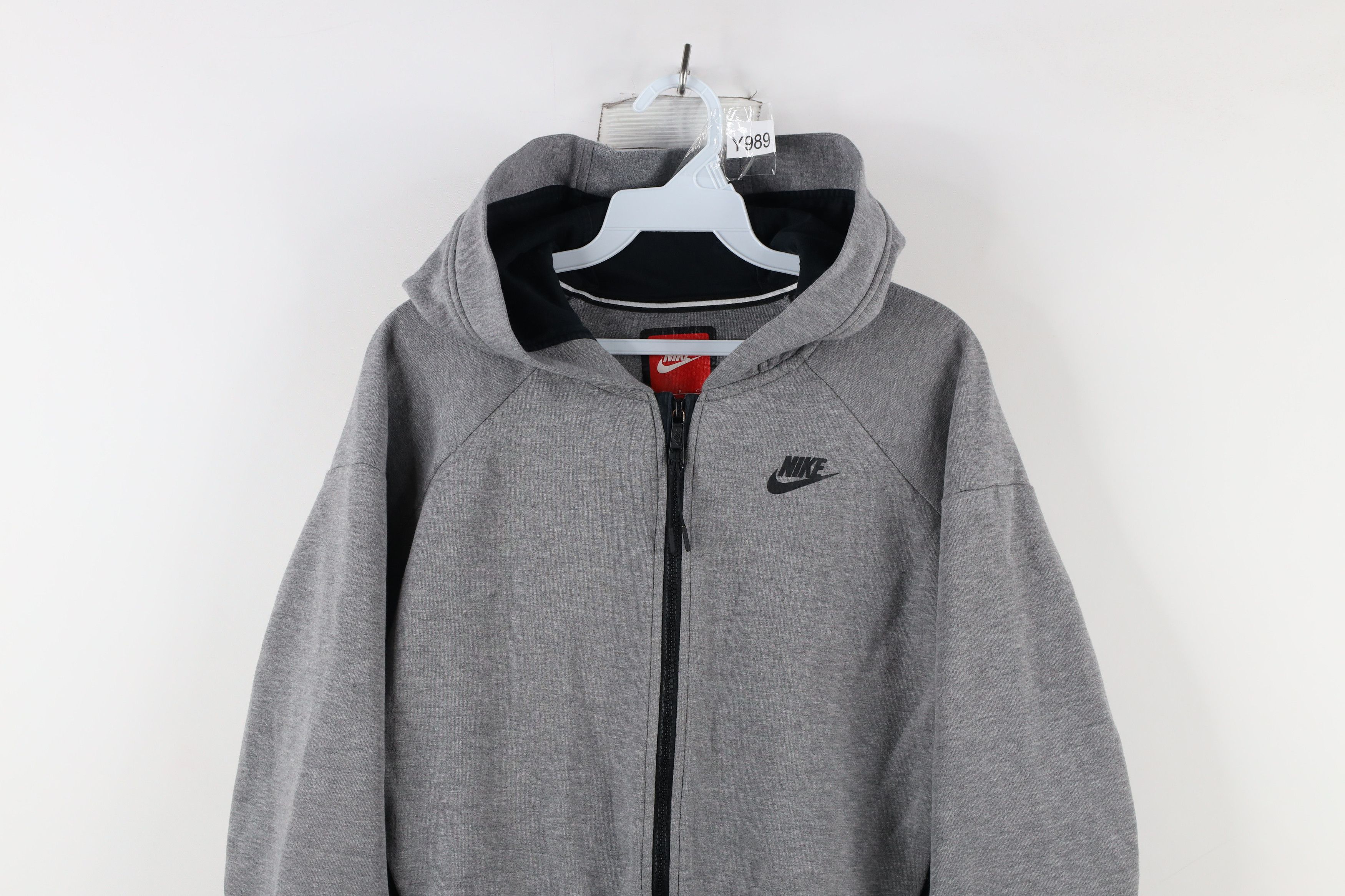 Nike Nike Tech Fleece Full Zip Hoodie Sweatshirt Gray AS IS Size US S / EU 44-46 / 1 - 2 Thumbnail