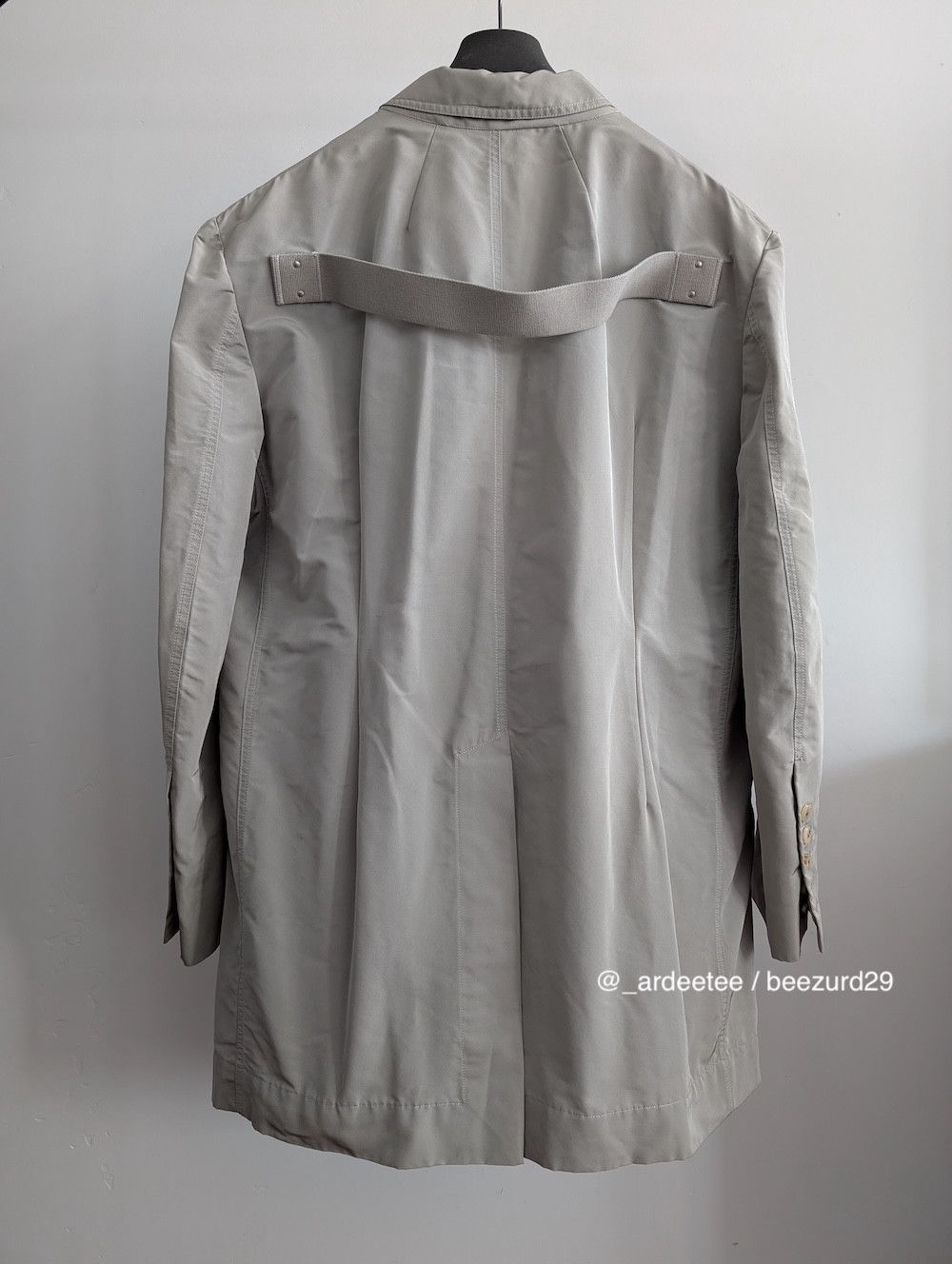 Rick Owens 💥 SAMPLE LIDO JACKET/BLAZER BUFFALO HORN SS24 Size US L / EU 52-54 / 3 - 2 Thumbnail