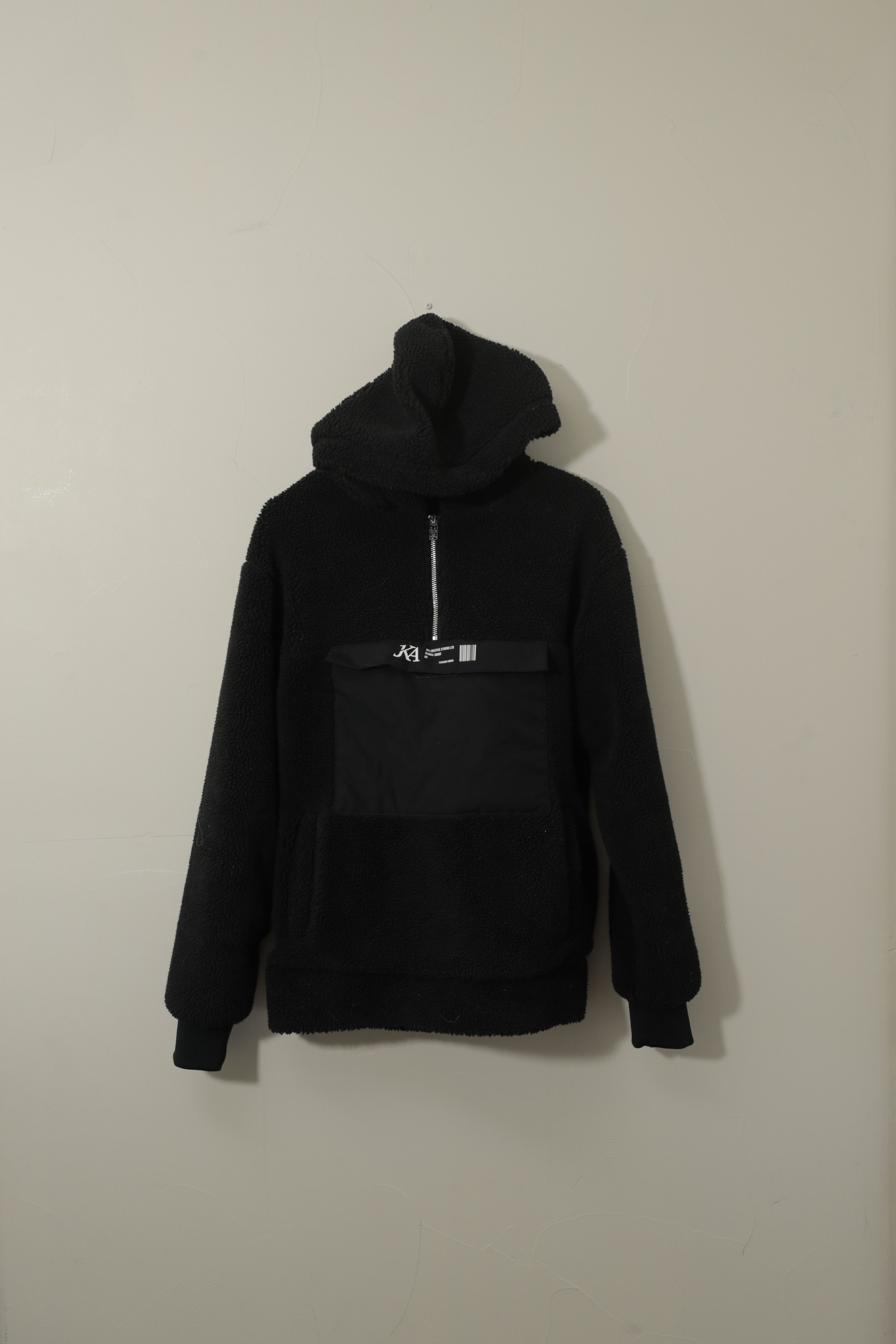Other JK Attire Dystopia Relaxed Boxy Fit Teddy Fleece Hoodie (XS) Size US XS / EU 42 / 0 - 2 Thumbnail