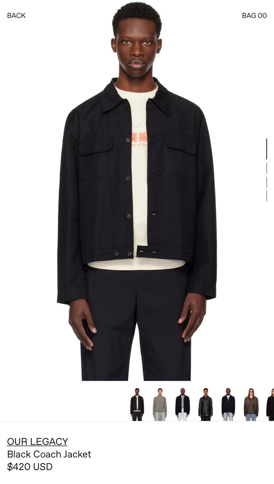 Our Legacy Our legacy Coach Jacket | Grailed Our Legacy Our legacy Coach Jacket | Grailed