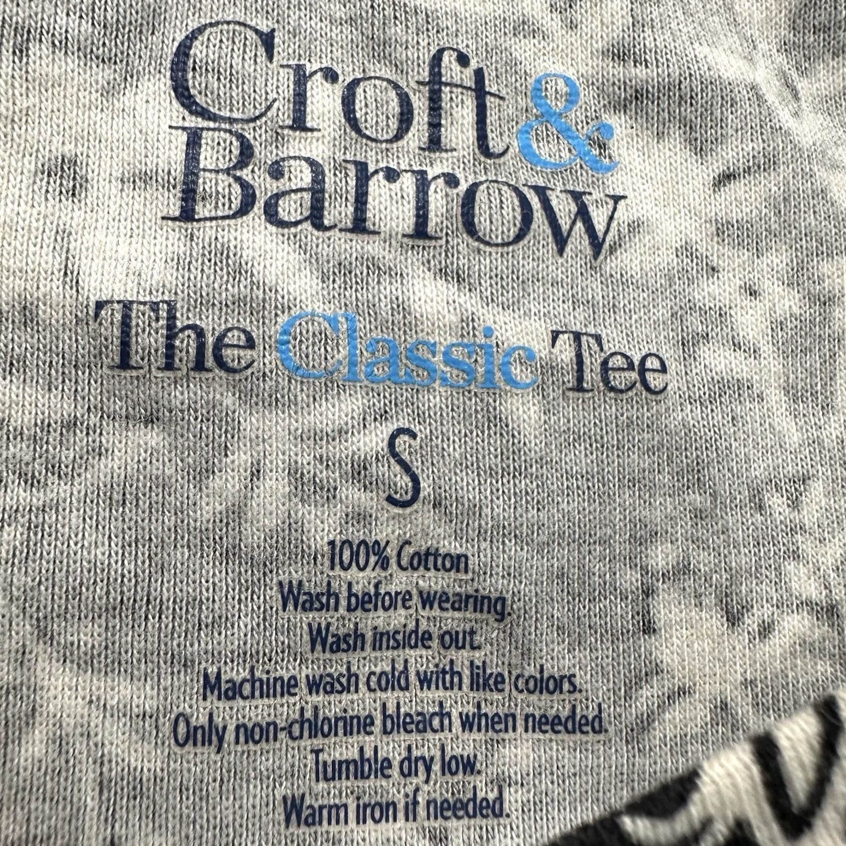 Croft & Barrow Croft & Barrow Shirt Womens S Black Floral The Classic Tee Long Sleeve EUC Size S / US 4 / IT 40 - 3 Thumbnail