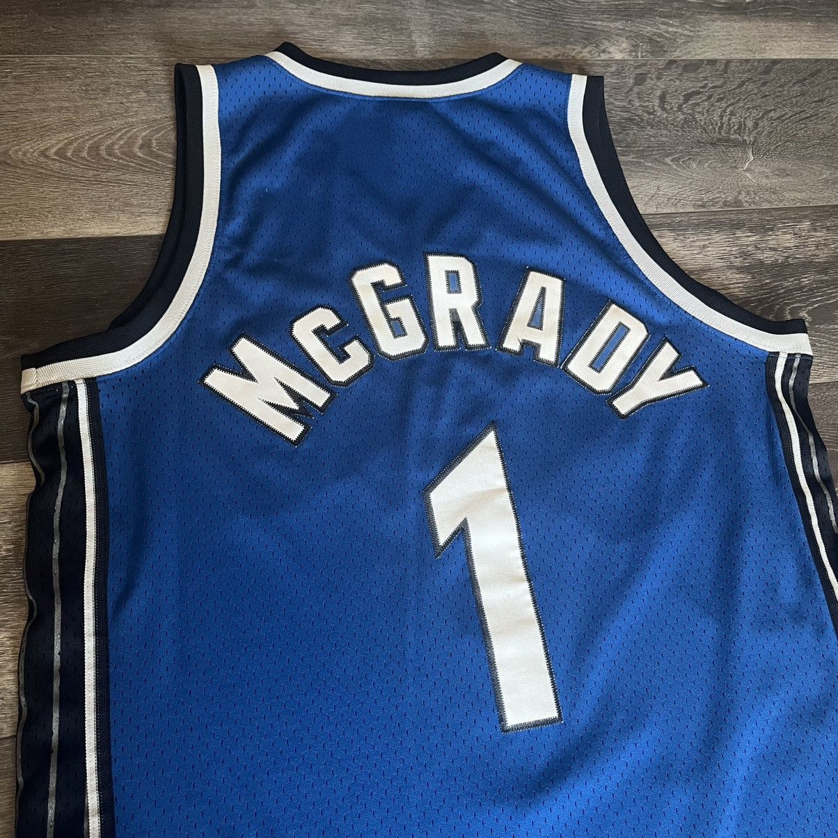 NBA Vintage Nike Tracy McGrady Orlando Magic #1 Home Jersey 2002 Size US M / EU 48-50 / 2 - 9 Thumbnail