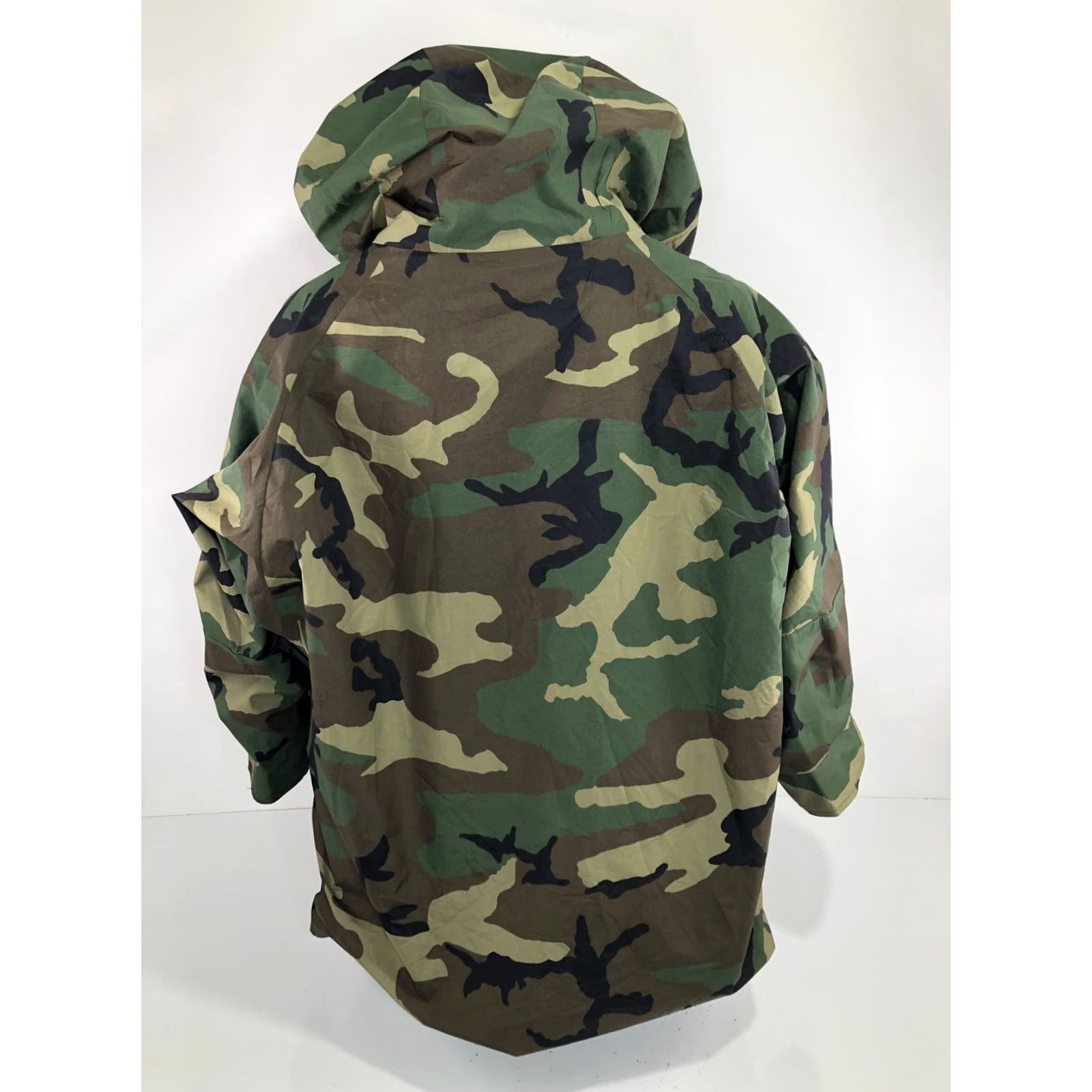 Vintage COLD WEATHER PARKA Camouflage Military JACKET Short Large Size US 33 - 5 Thumbnail
