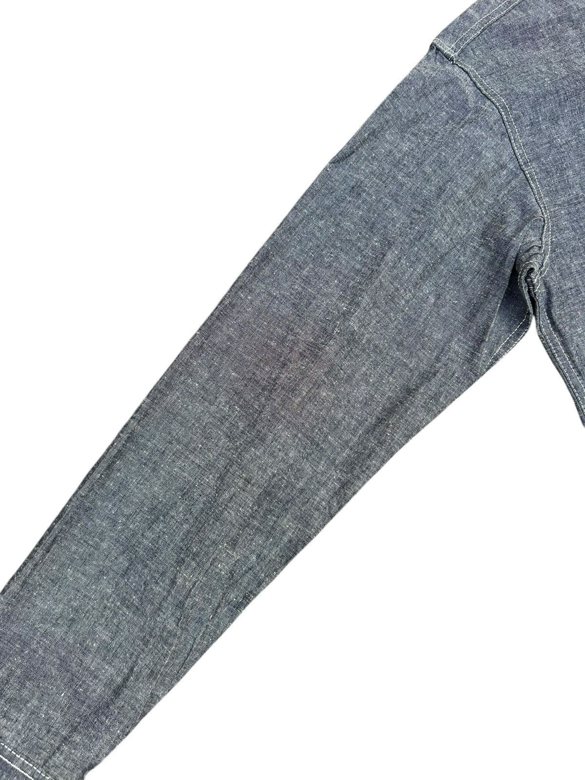 45rpm Dope & Drakkar Japan Chambray Work Shirt Size US M / EU 48-50 / 2 - 11 Thumbnail