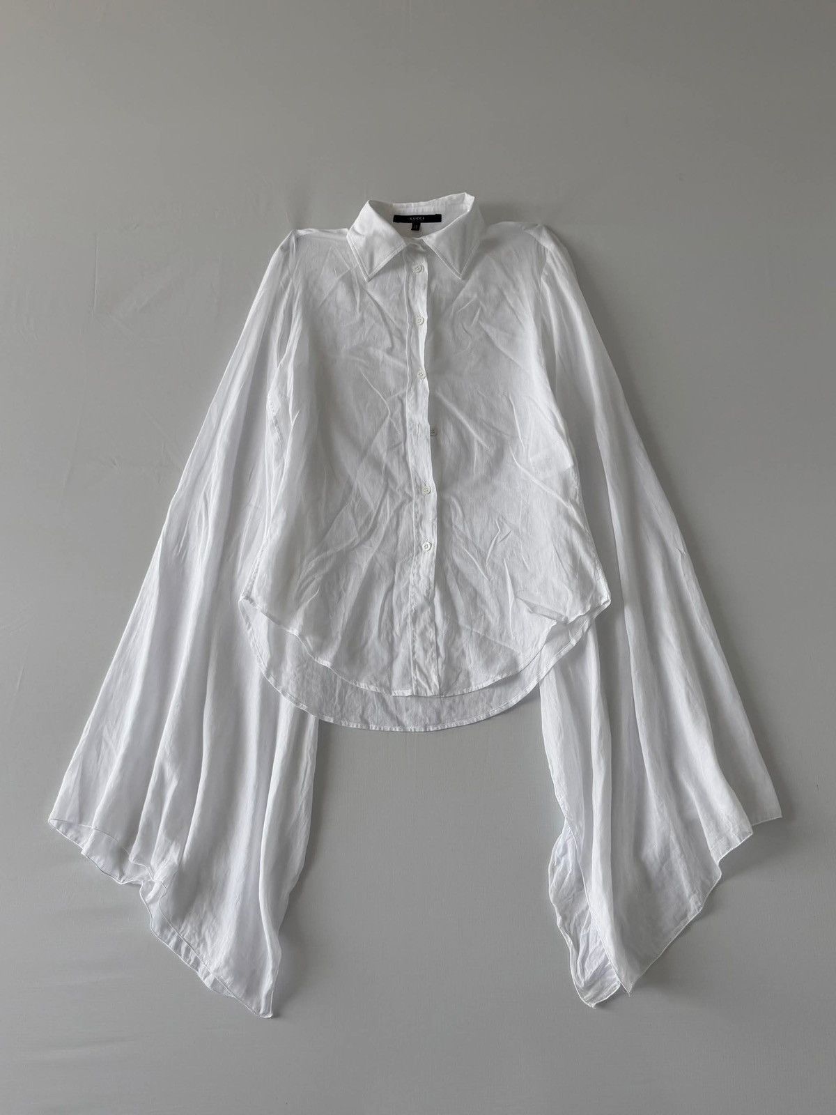Gucci Gucci by Tom Ford 2003 Baloon Sleeve Long Sleeve Size XS / US 0-2 / IT 36-38 - 1 Thumbnail