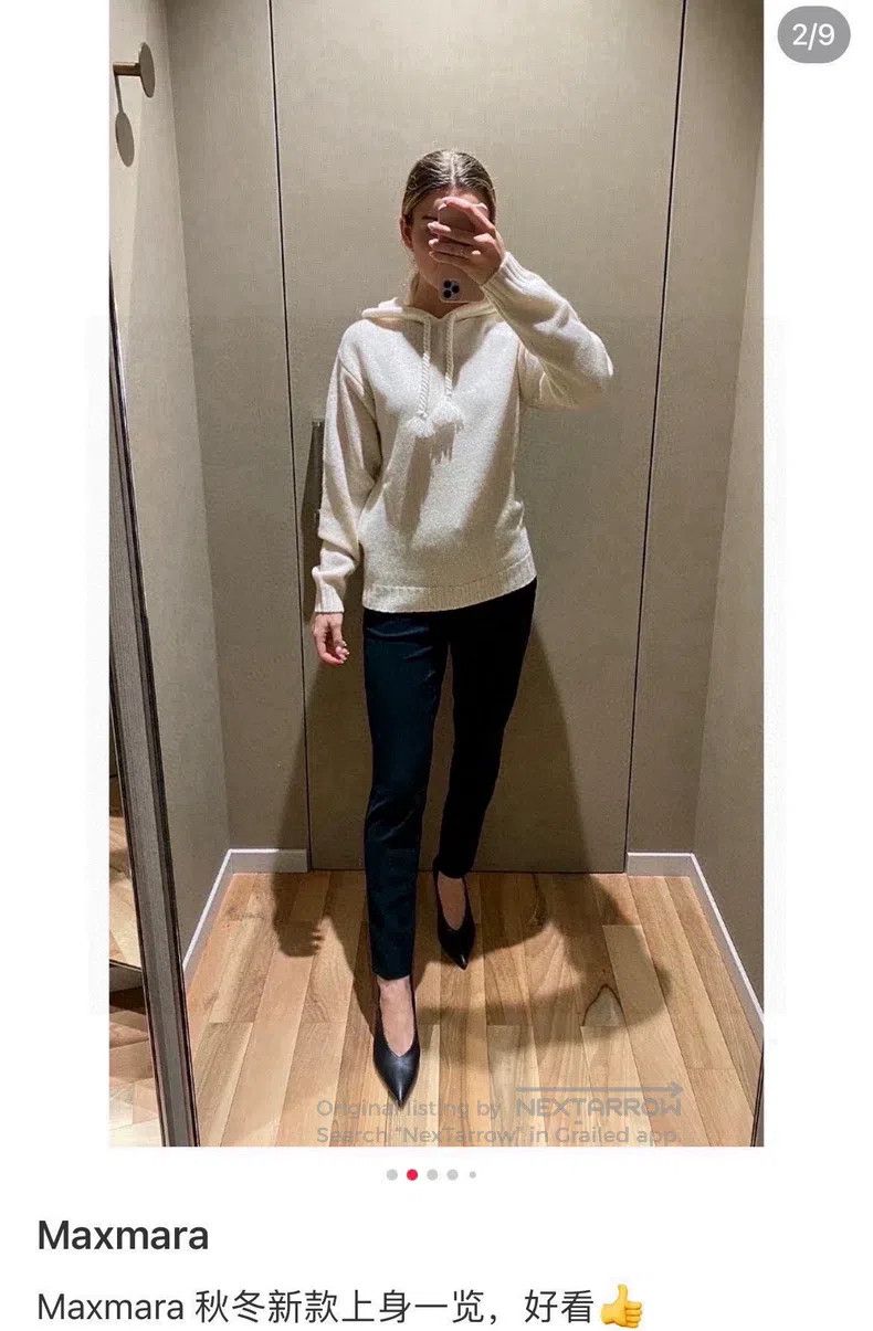 Other Max Mara White Sweater Size XS / US 0-2 / IT 36-38 - 7 Thumbnail