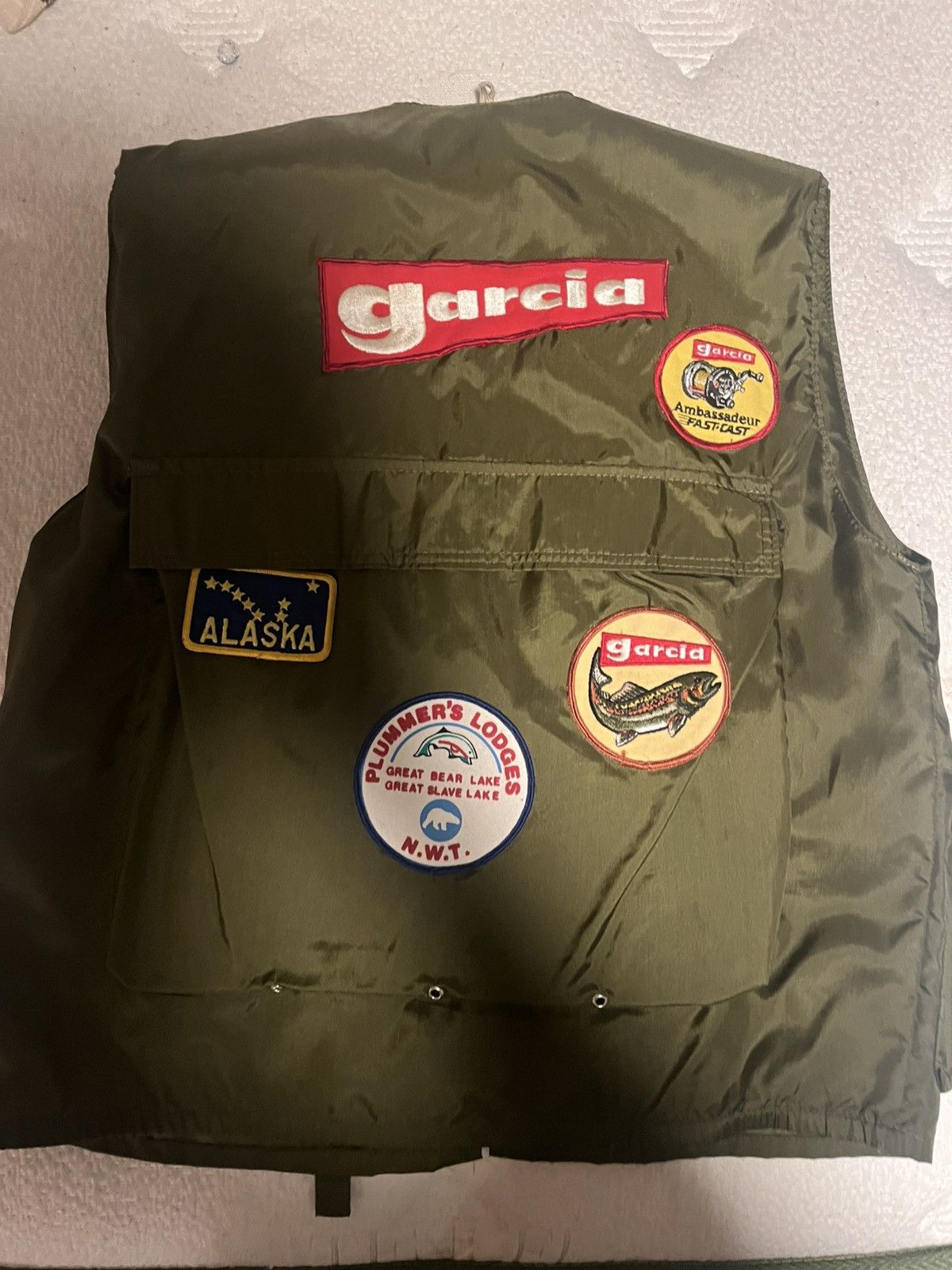 Other STEARNS VINTAGE 1990's ANGLERS VEST WITH CRAZY PATCHES Size US M / EU 48-50 / 2 - 2 Thumbnail