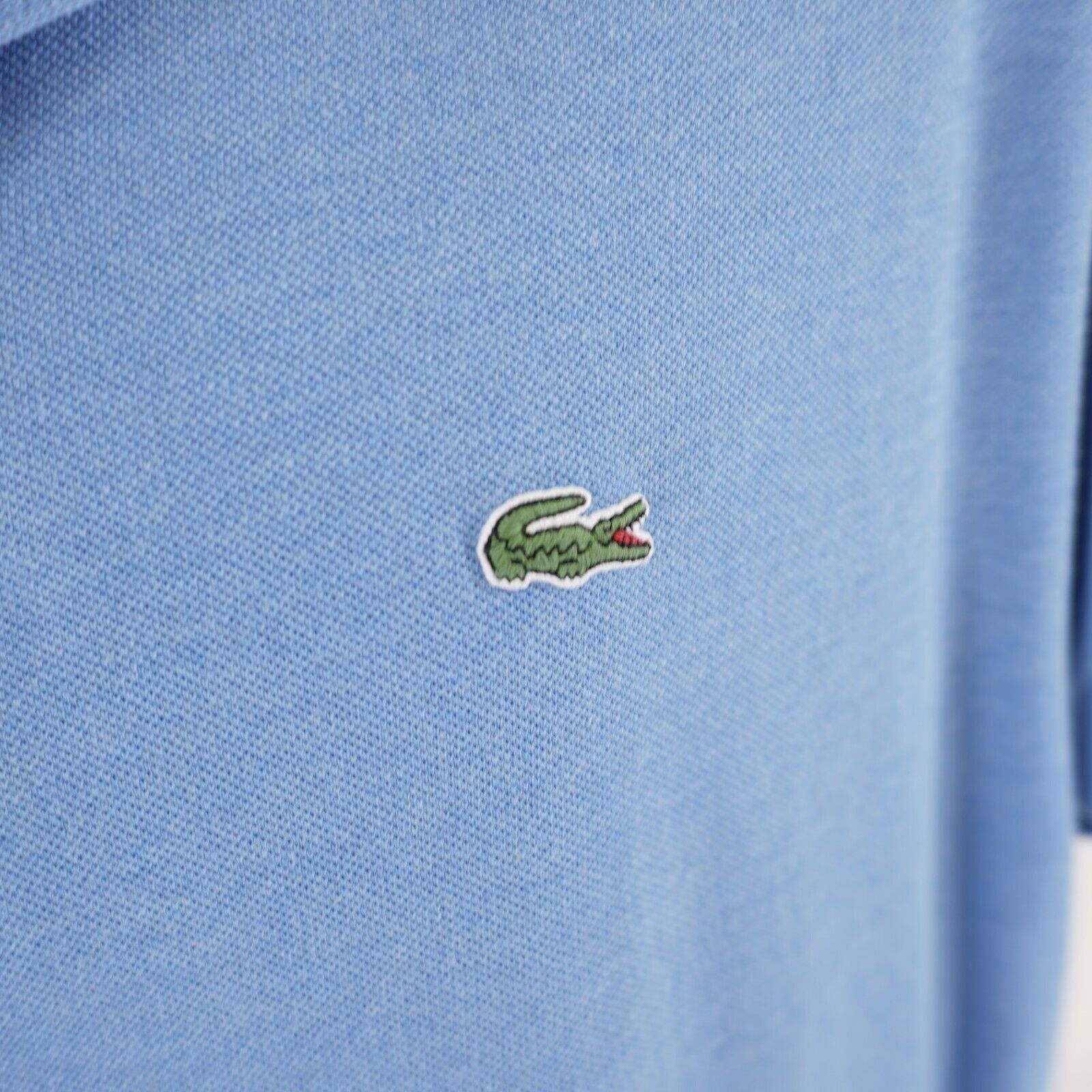 Lacoste Lacoste Classic Fit Blue Size 7 Collared Polo Shirt Short Sl Size US XL / EU 56 / 4 - 2 Thumbnail