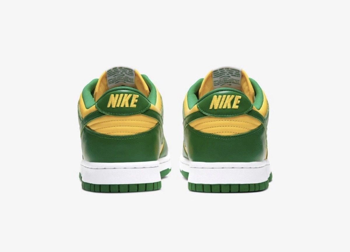 Nike Nike Dunk Low SP Brazil Sz: 9 Size US 9 / EU 42 - 5 Thumbnail