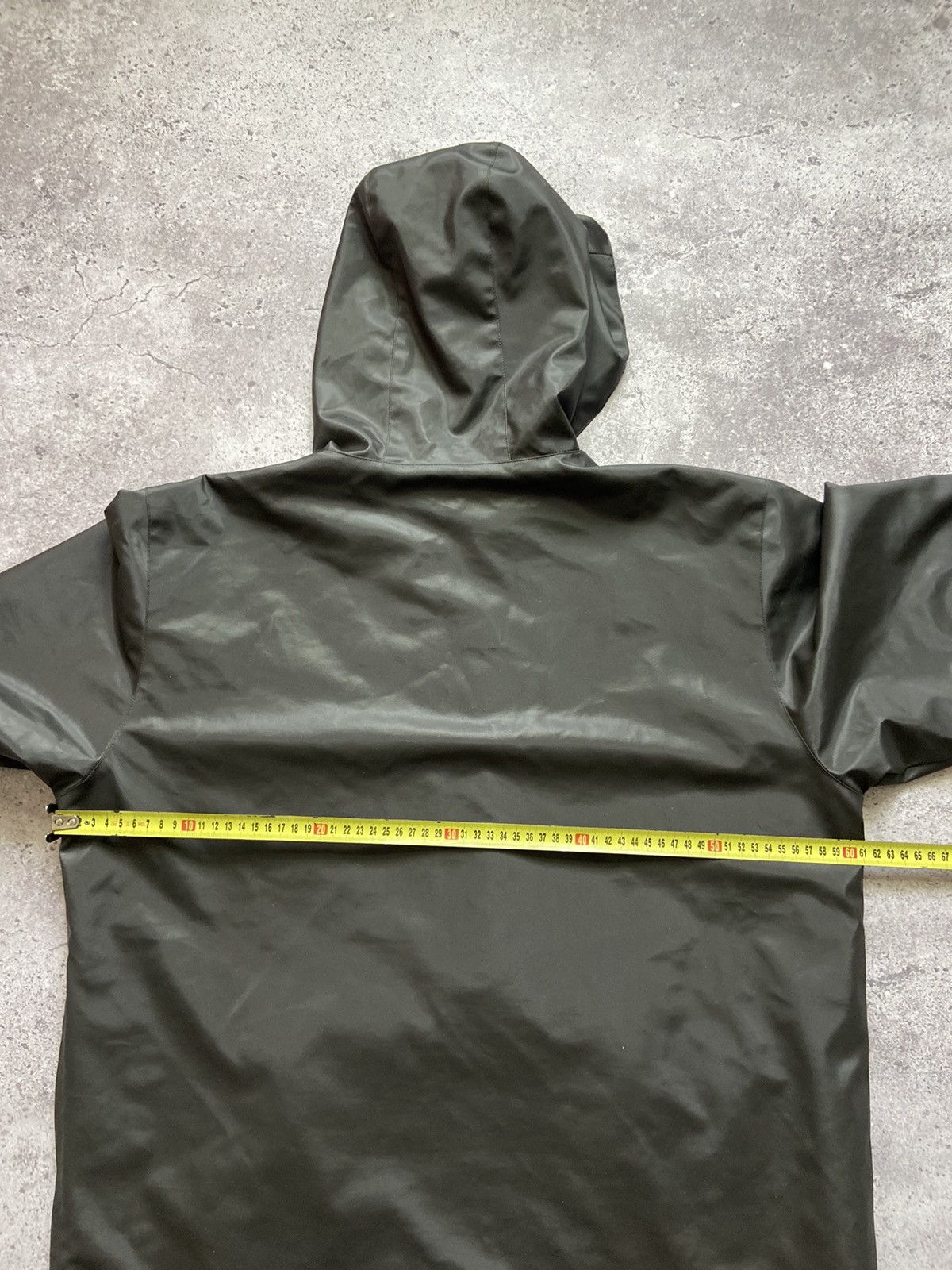 Yves Saint Laurent Vintage Rain YSL Jacket Hooded Size US XXS / EU 40 - 11 Thumbnail