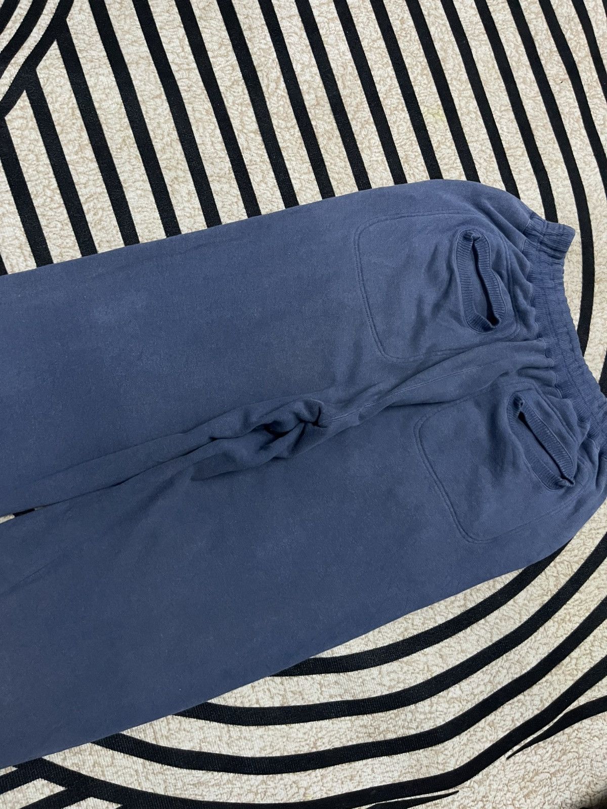 Issey Miyake × Japanese Brand × Vintage 80s ISSEY MIYAKE SWEATPANT RARE DESIGN FADED Size US 32 / EU 48 - 14 Thumbnail