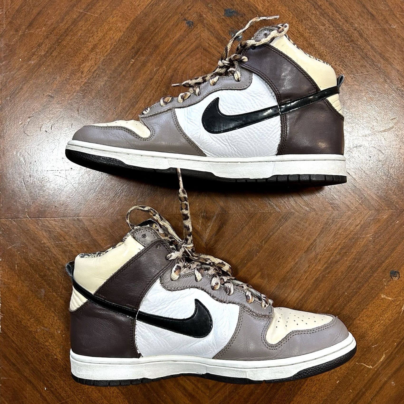 Nike VINTAGE Nike SB Dunk High Ferris Bueller 2008 Sneaker Shoes Mens 10.5 Brown OC 305050-201 OG ALL Used Great Condition Size US 10 / EU 43 - 7 Thumbnail