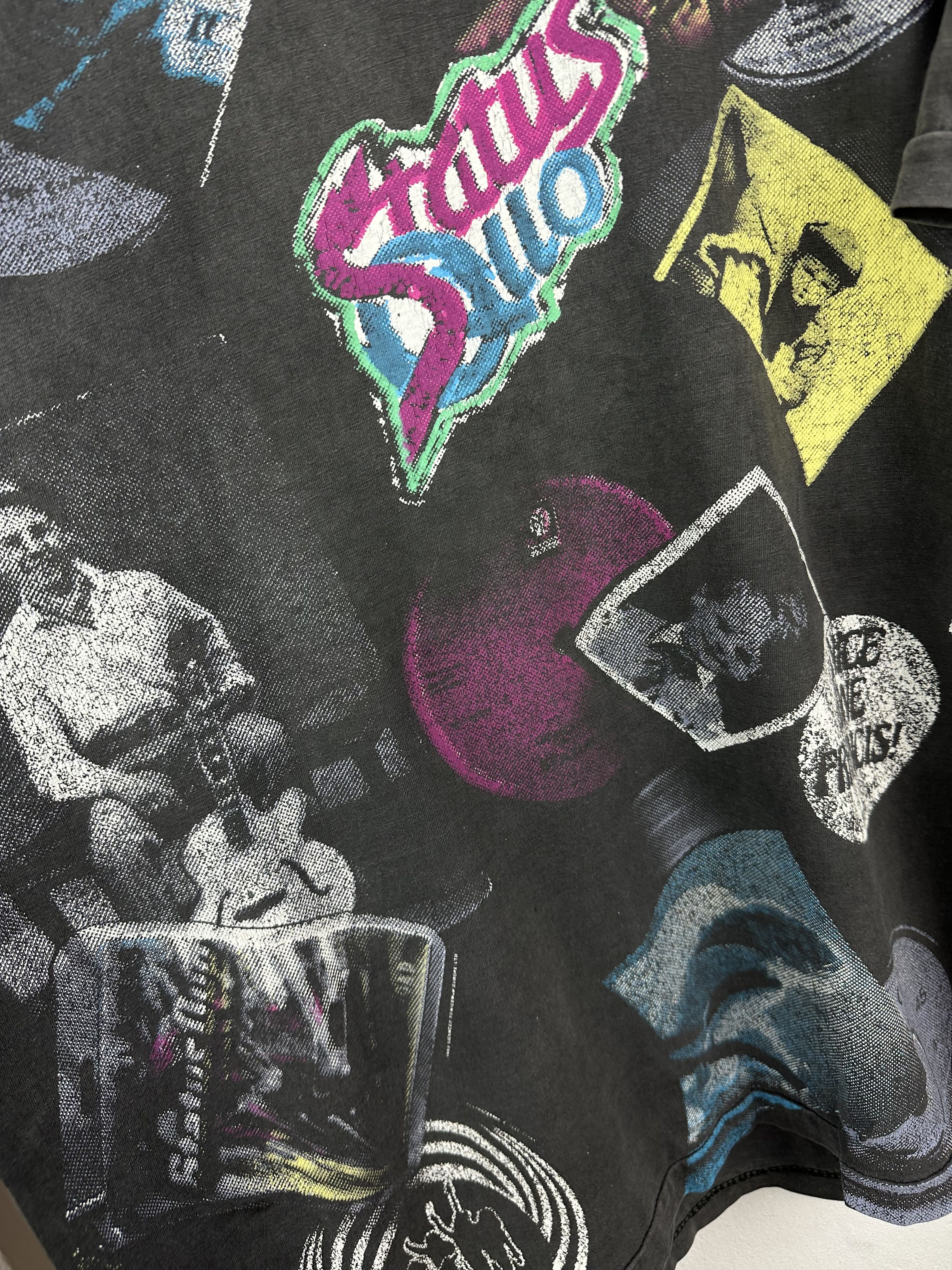 Band Tees Rare Vintage Status Quo 1991 Tour Rock Shirt Tee Over Print Size US XL / EU 56 / 4 - 7 Thumbnail