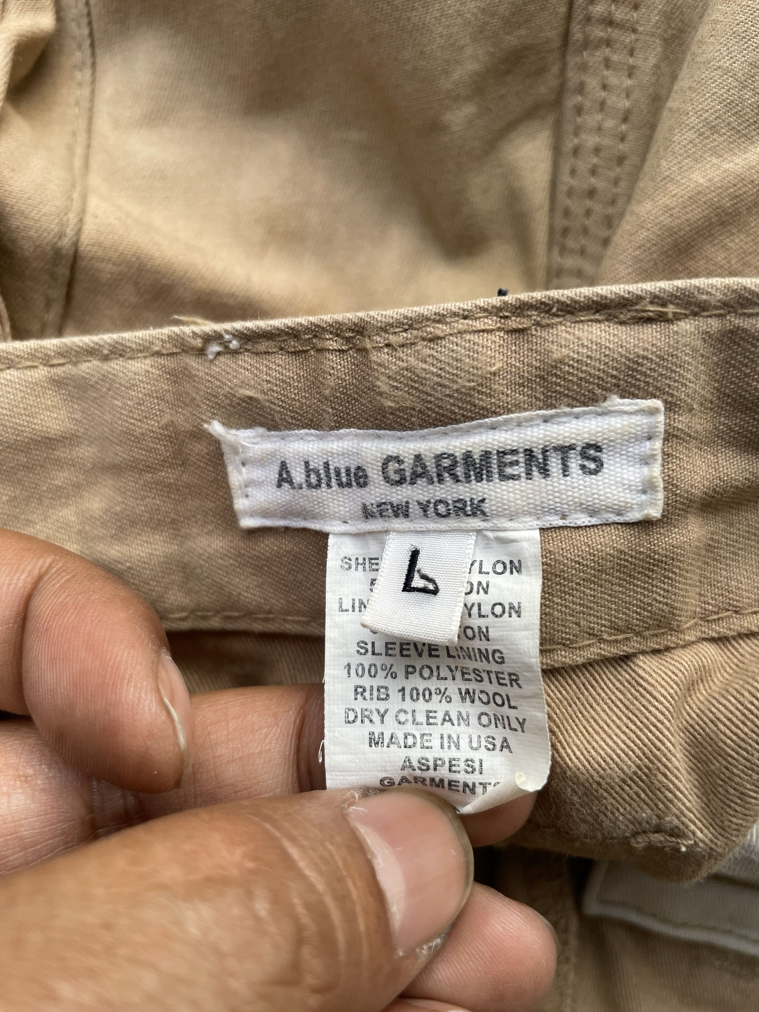 Comme des Garcons A Blue Garment x CDG X Post Overalls SHort Size US 33 - 11 Thumbnail