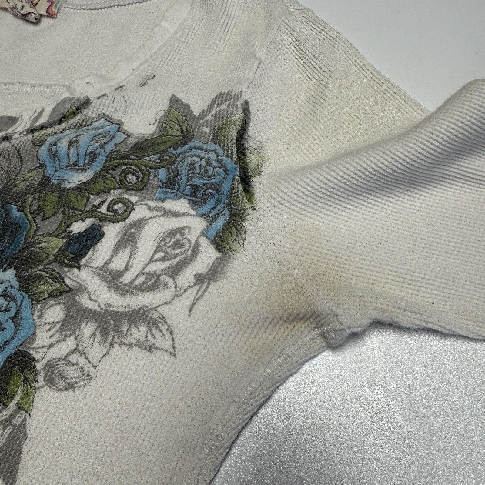 Ocean Pacific Vintage OP Ocean Pacific Thermal Long Sleeve Shirt Womens XX Size XXL / US 16-18 / IT 52-54 - 5 Thumbnail