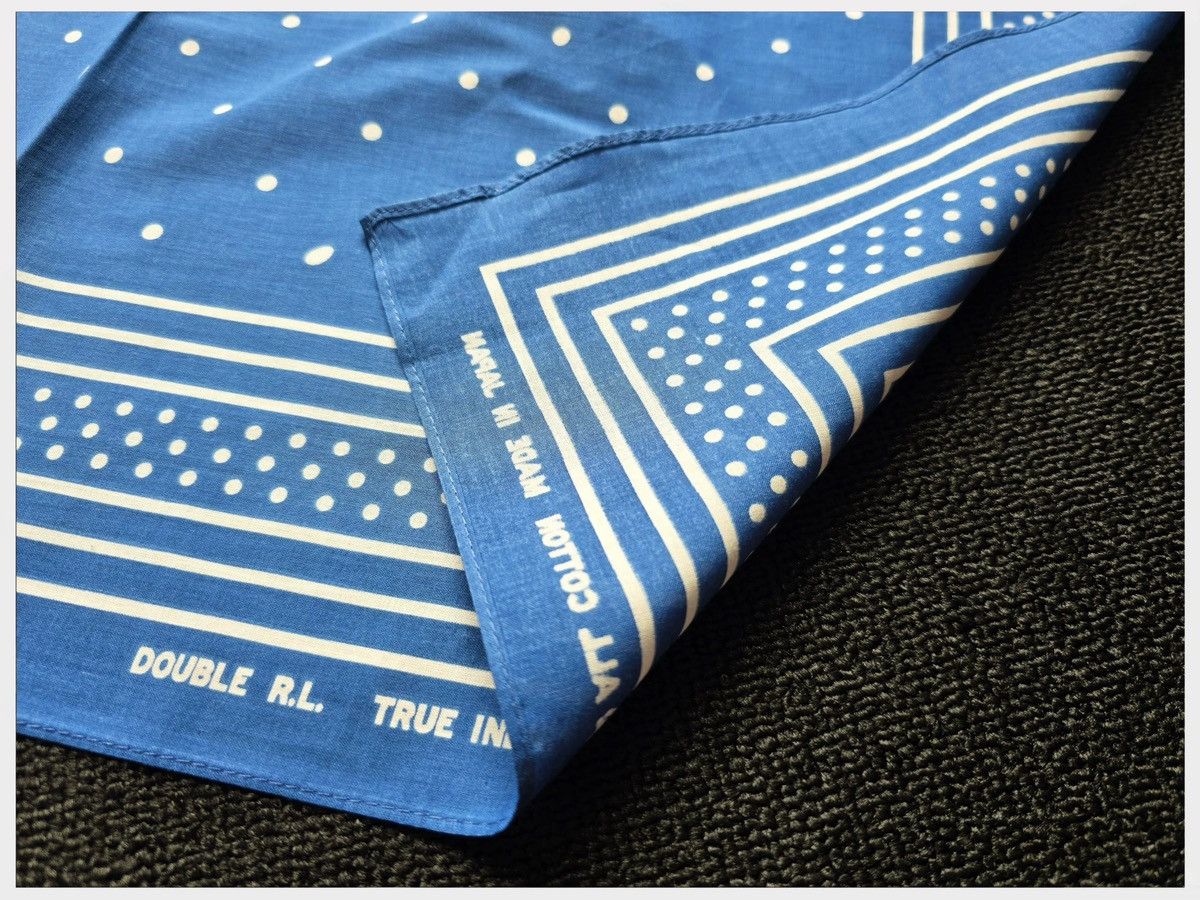 RRL Ralph Lauren RRL Bandana COTTON Scarf handkerchief Size ONE SIZE - 12 Thumbnail