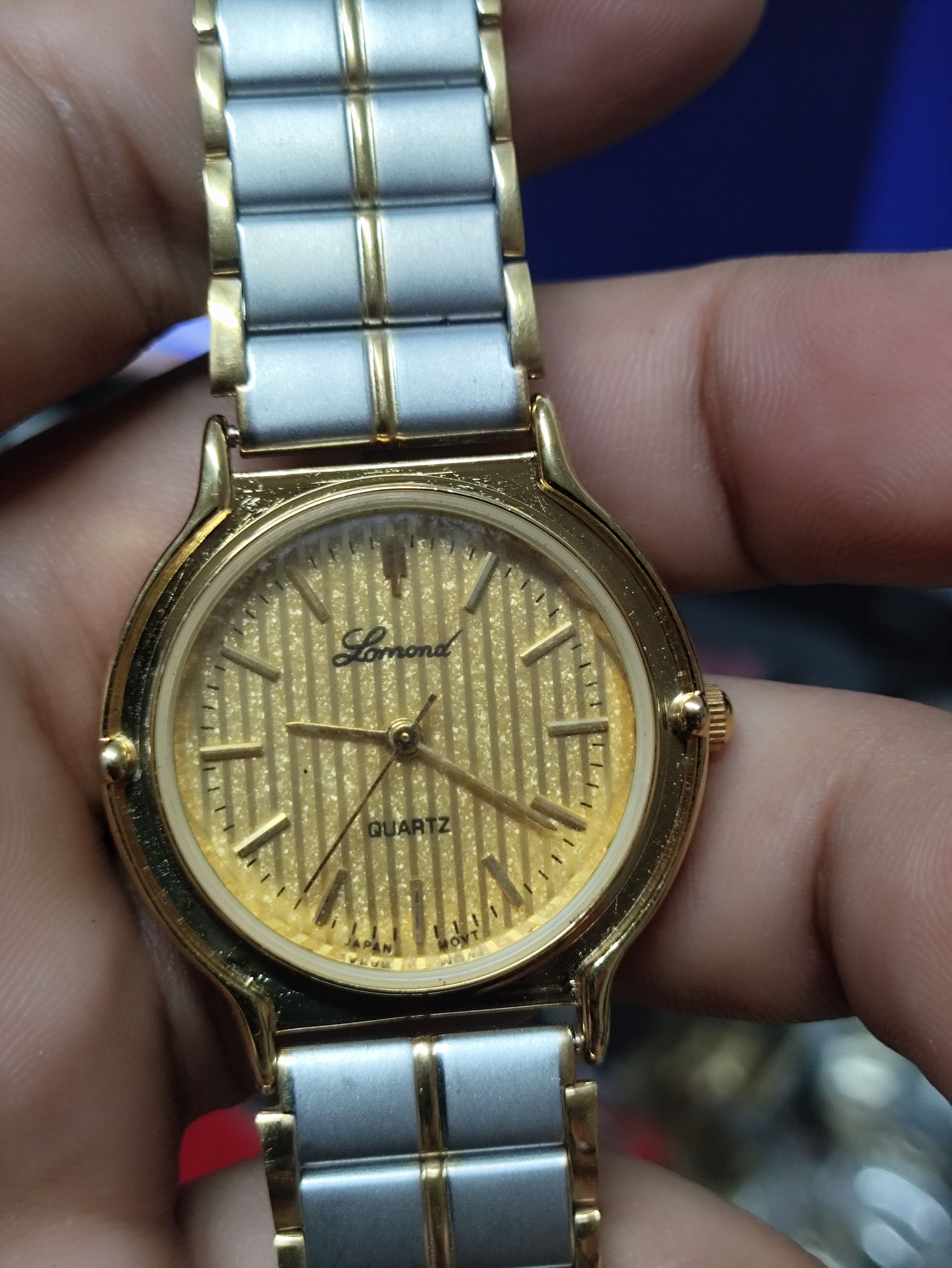 Vintage Vintage LOMAND QUARTZ JAPAN WATCH Design like Gucci Size ONE SIZE - 3 Thumbnail