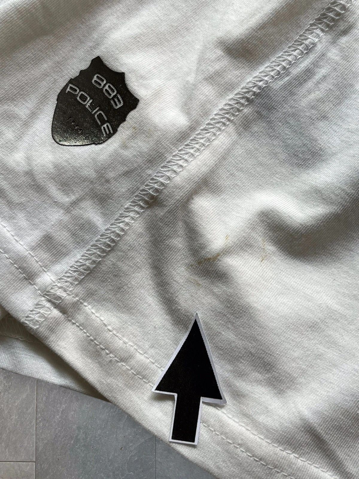 Other Police 883 Denim Luxury T-Shirt Y2K 2000s Size 5 XL Size US XL / EU 56 / 4 - 16 Thumbnail