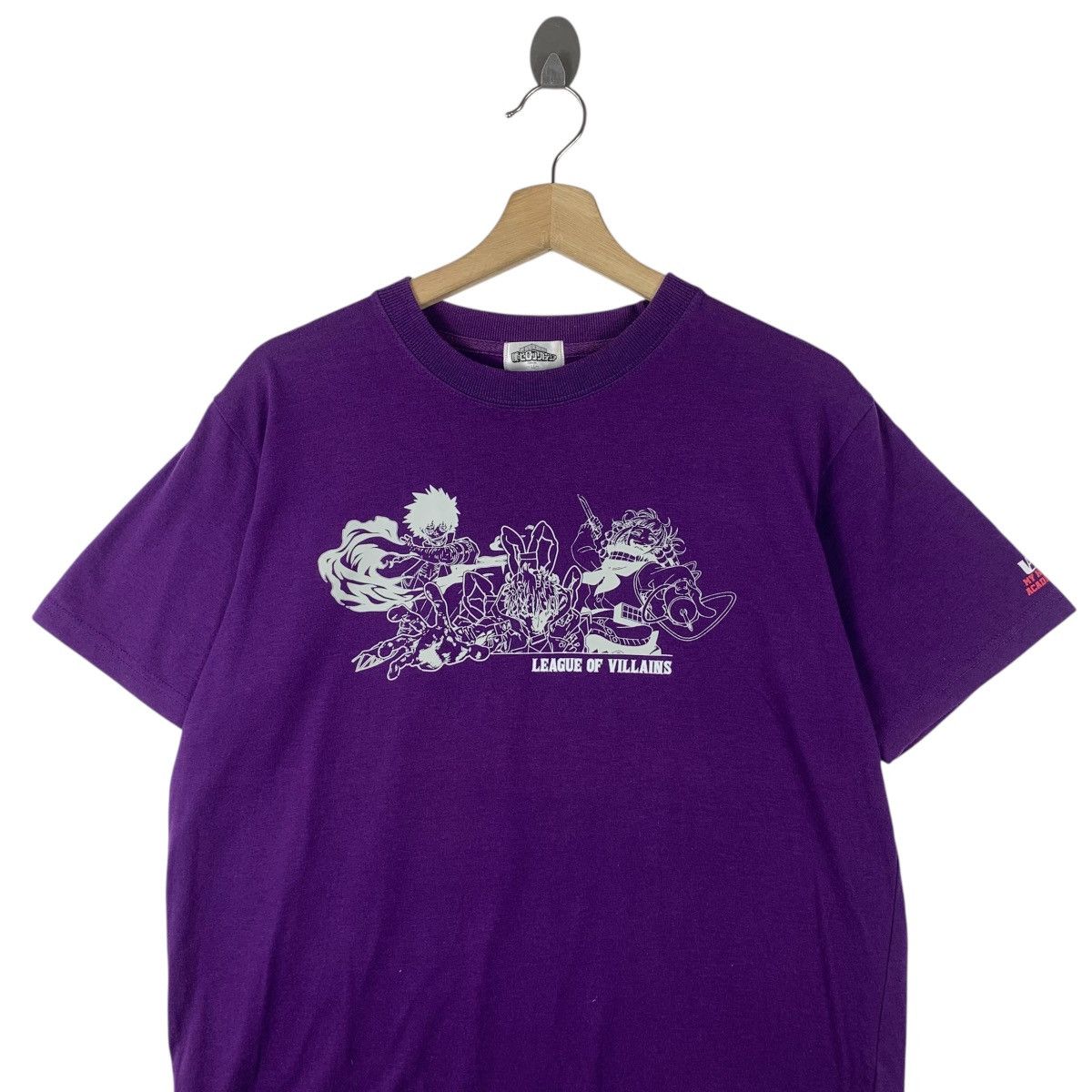Vintage MY HERO ACADEMIA Anime League Of Villains Tee Shirt Top Size US M / EU 48-50 / 2 - 2 Thumbnail