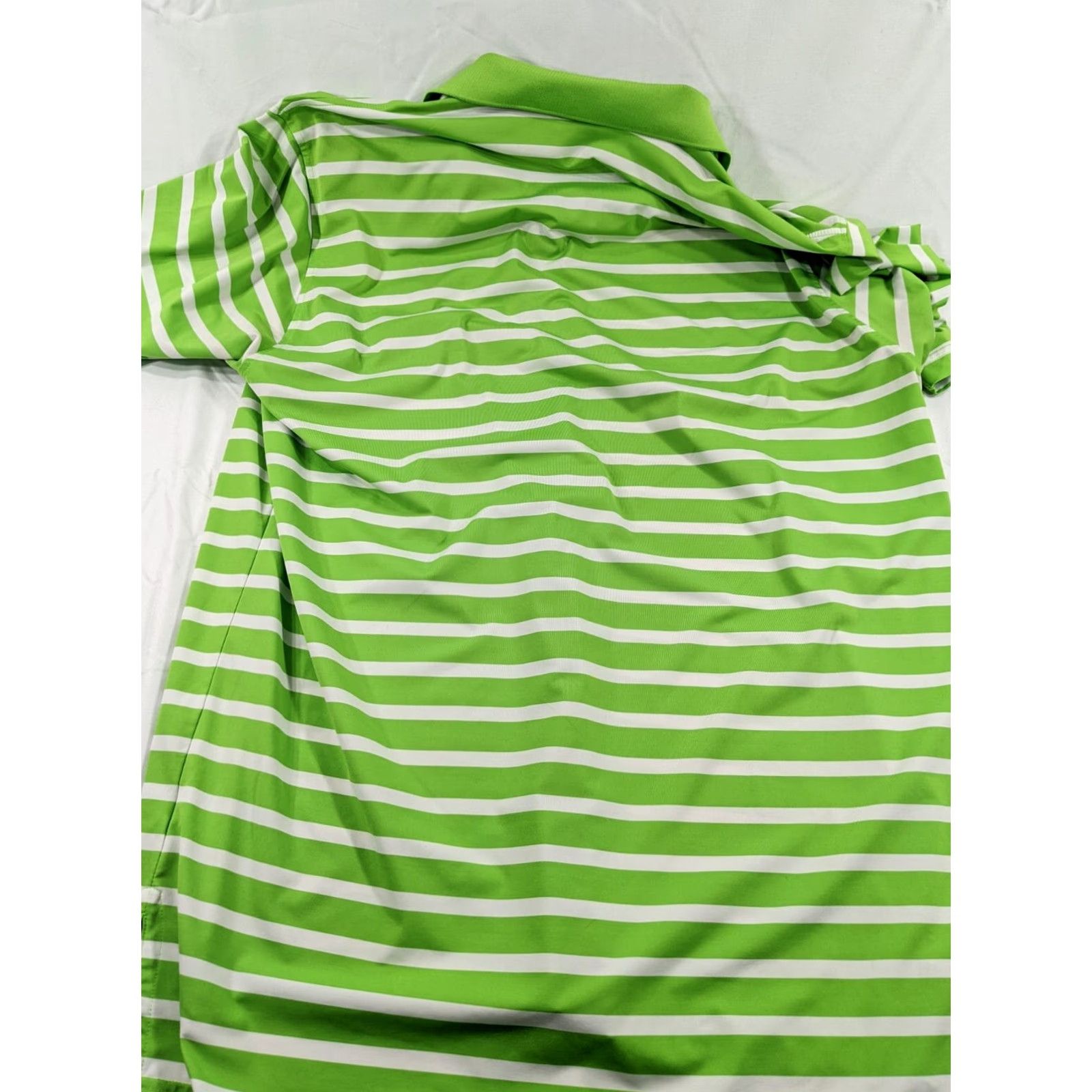 Vintage Fennec Golf Polo Shirt XL Men Lime Green Oak Tree National Golf Club Shirts Short Sleeve Breathable Size US XL / EU 56 / 4 - 7 Thumbnail