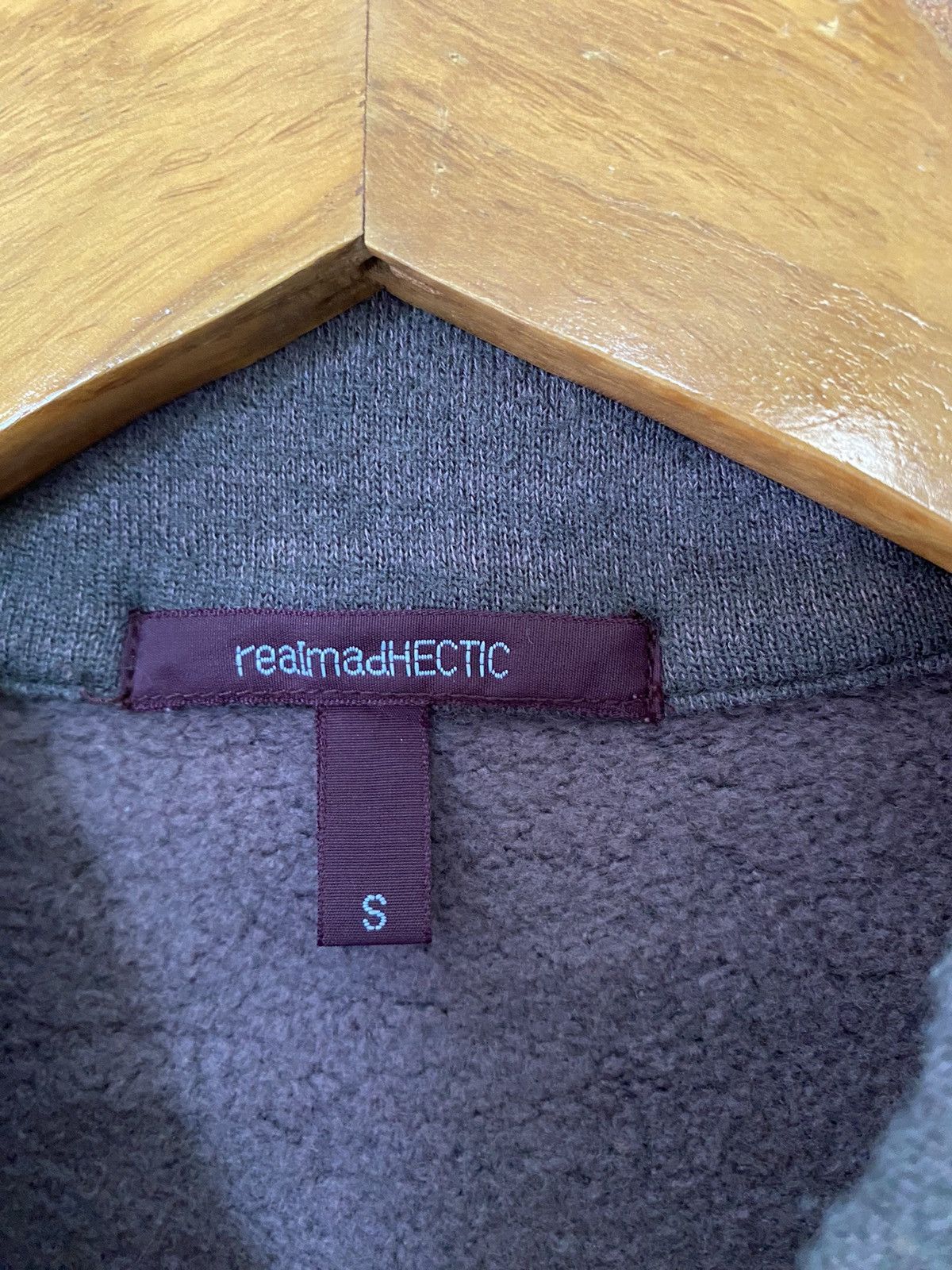 realmad HECTIC 2000s HECTIC wool blend zipper sweater Size US S / EU 44-46 / 1 - 9 Thumbnail