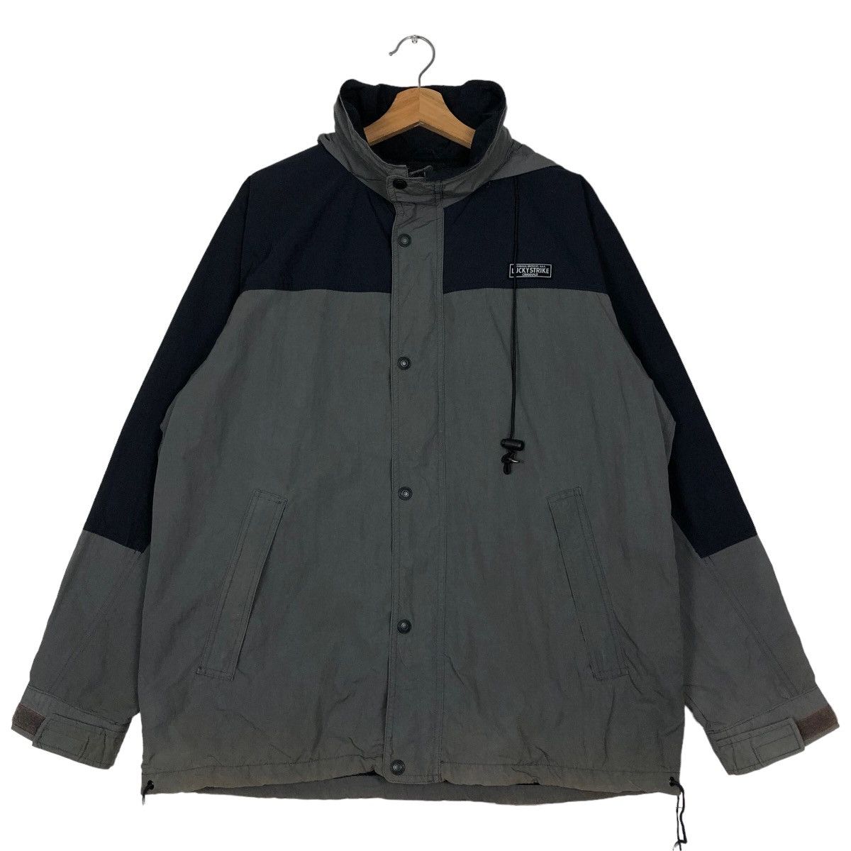 Japanese Brand 🔥Vtg Windbreaker Jacket Single Layer Lucky Strike Racing Size US L / EU 52-54 / 3 - 1 Thumbnail