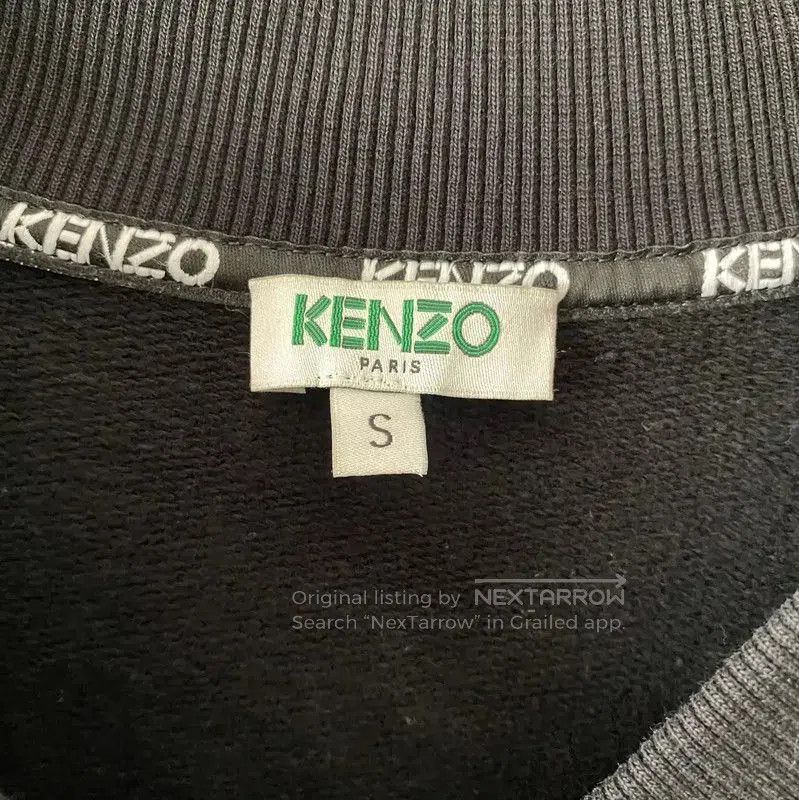 Kenzo KENZO Black Oversized Logo Dress for Women . Size S / US 4 / IT 40 - 5 Thumbnail