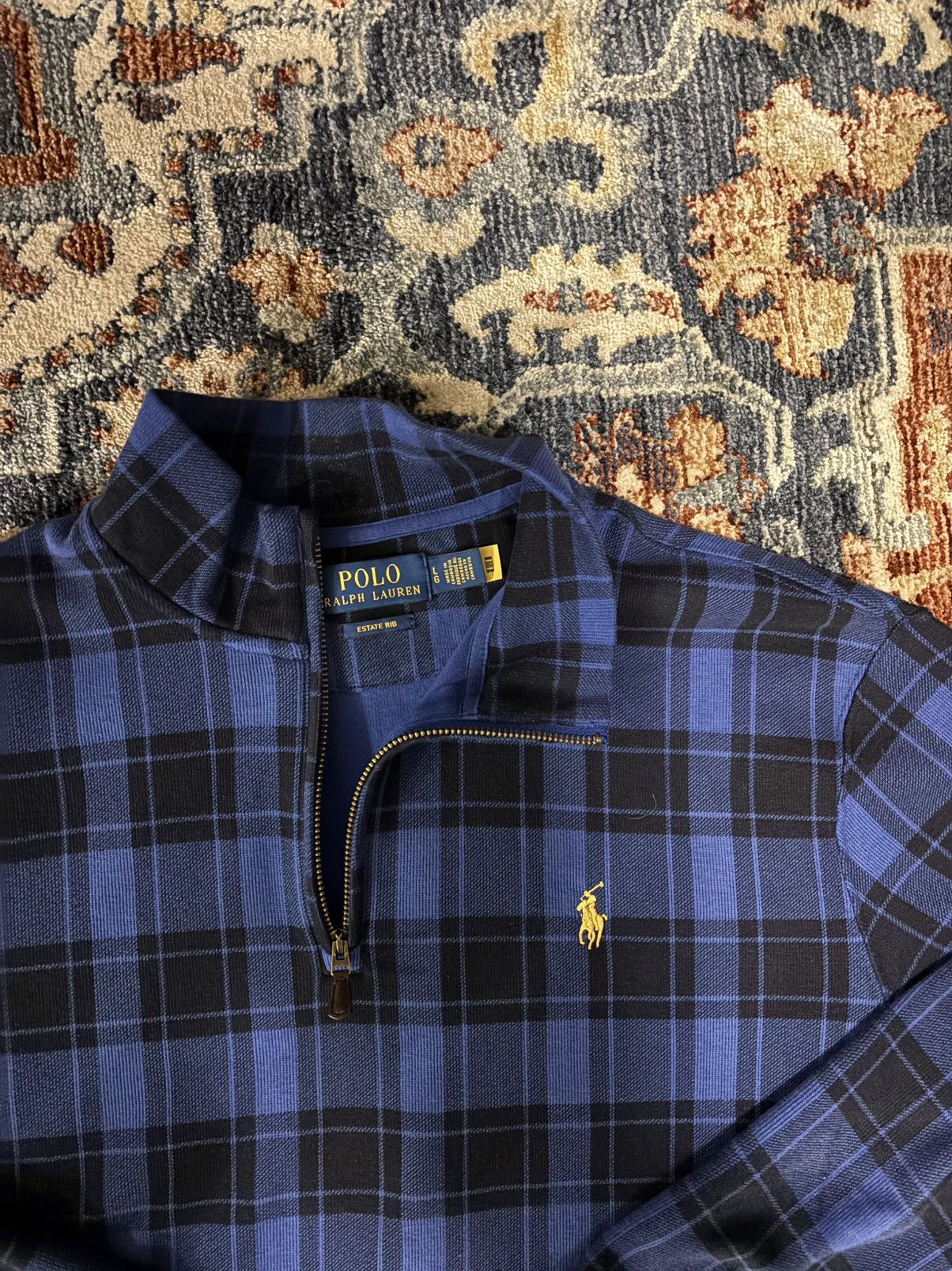 Polo Ralph Lauren Polo Quarter Zip Size US L / EU 52-54 / 3 - 2 Thumbnail