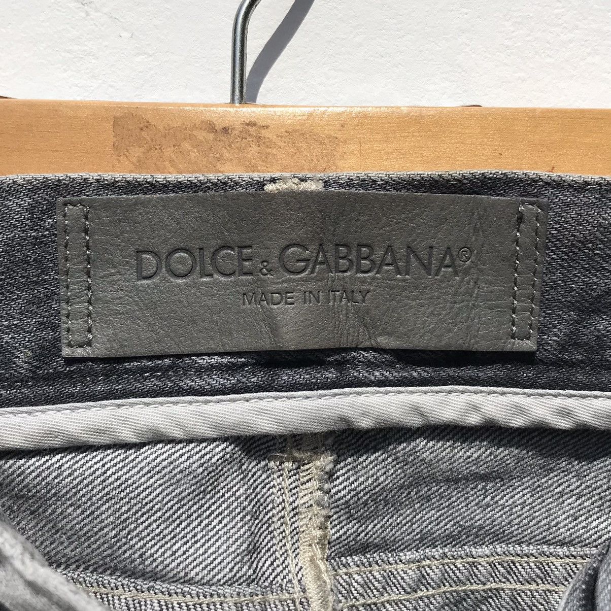 Dolce & Gabbana Dolce & Gabbana Denim Selvedge Distressed D&G Luxury Brand Size US 30 / EU 46 - 22 Thumbnail