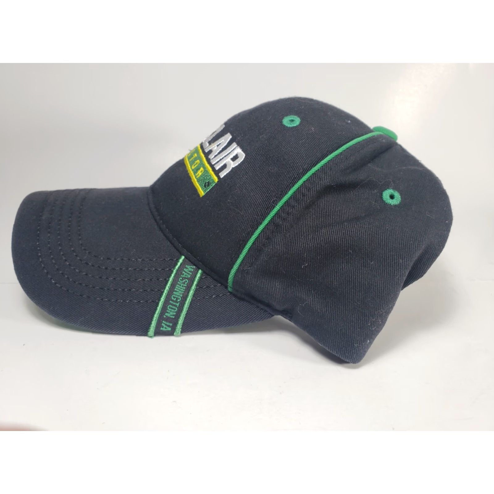 Vintage Nike Shirt Hat Mens Adjustable Black Green Sinclair Tractor MLB Baseball Cap Snapback Classic Washington IA Size ONE SIZE - 3 Thumbnail