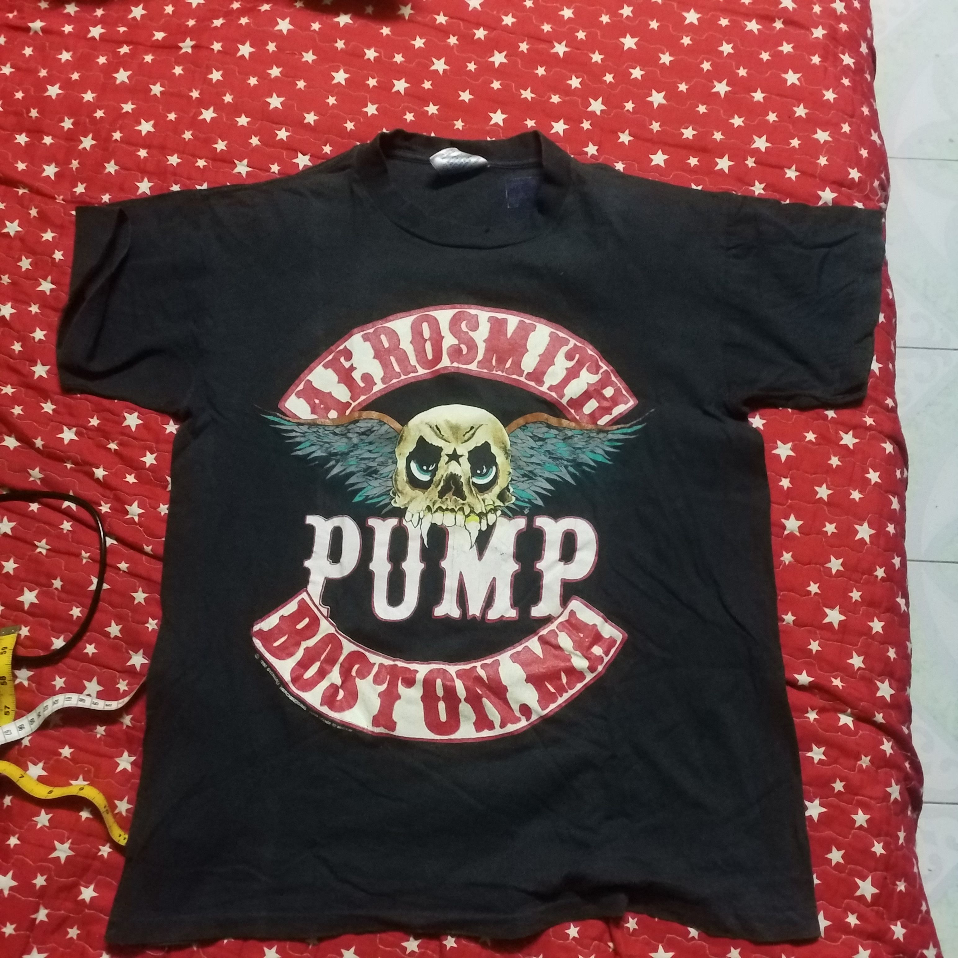 Brockum AEROSMITH PUMP BOSTON JANIES GOT A GUN SINGLE STITCH Size US L / EU 52-54 / 3 - 1 Thumbnail