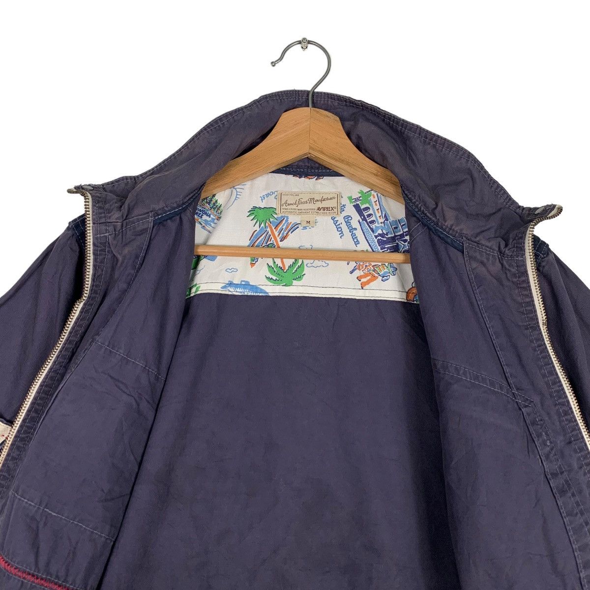 Avirex AVIREX Sailing on the Sea Short Sleeve Jacket #0631-C29 Size US M / EU 48-50 / 2 - 12 Thumbnail