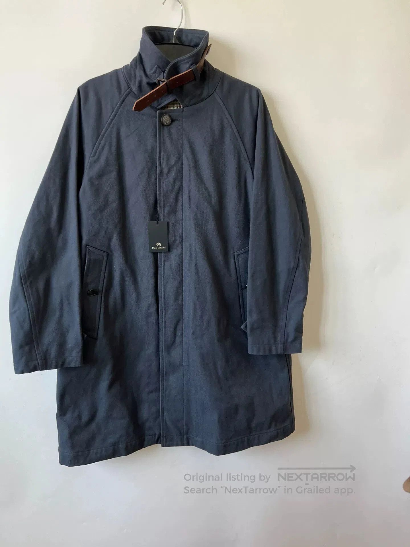 Nigel Cabourn Nigel Cabourn Halftex Balmacaan Coat. Size US S / EU 44-46 / 1 - 9 Thumbnail