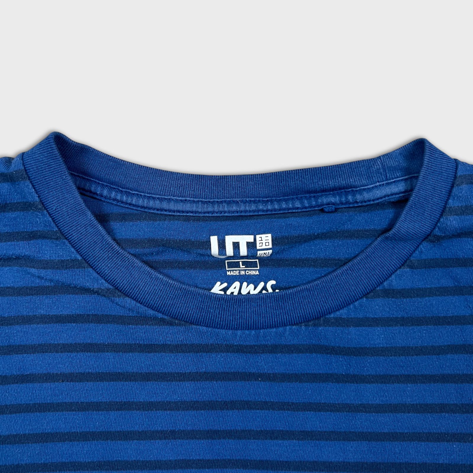 Kaws × Uniqlo KAWS x Uniqlo BFF Striped Tee Large Logo Short Sleeve Tee Size US L / EU 52-54 / 3 - 2 Thumbnail