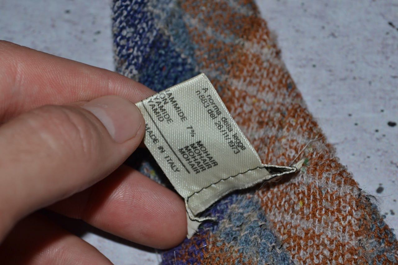 Missoni × Vintage Vintage Missoni Tie Wool Size ONE SIZE - 8 Thumbnail