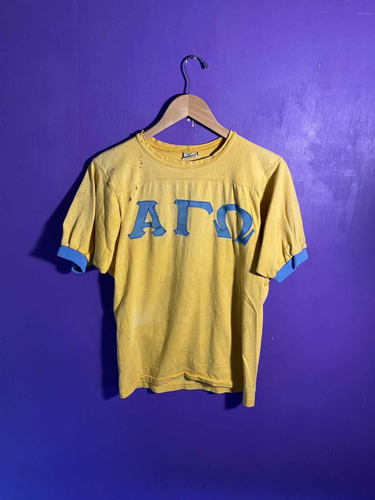 Other Vintage 60s college fraternity faded jersey shirt Size US S / EU 44-46 / 1 - 1 Thumbnail