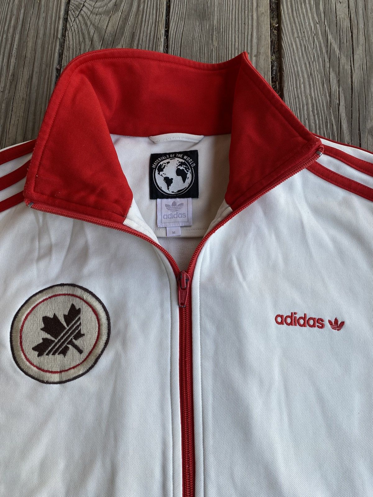 Adidas Adidas Canada team vintage jacket soccer olympic game Size US M / EU 48-50 / 2 - 3 Thumbnail