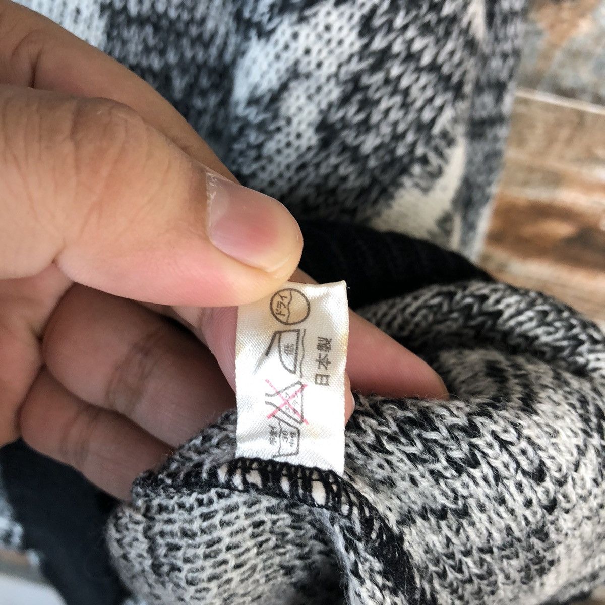 Homespun Knitwear × Japanese Brand La Fiori White Sweatshirt knitwear vintage #A1471 Size US XL / EU 56 / 4 - 11 Thumbnail