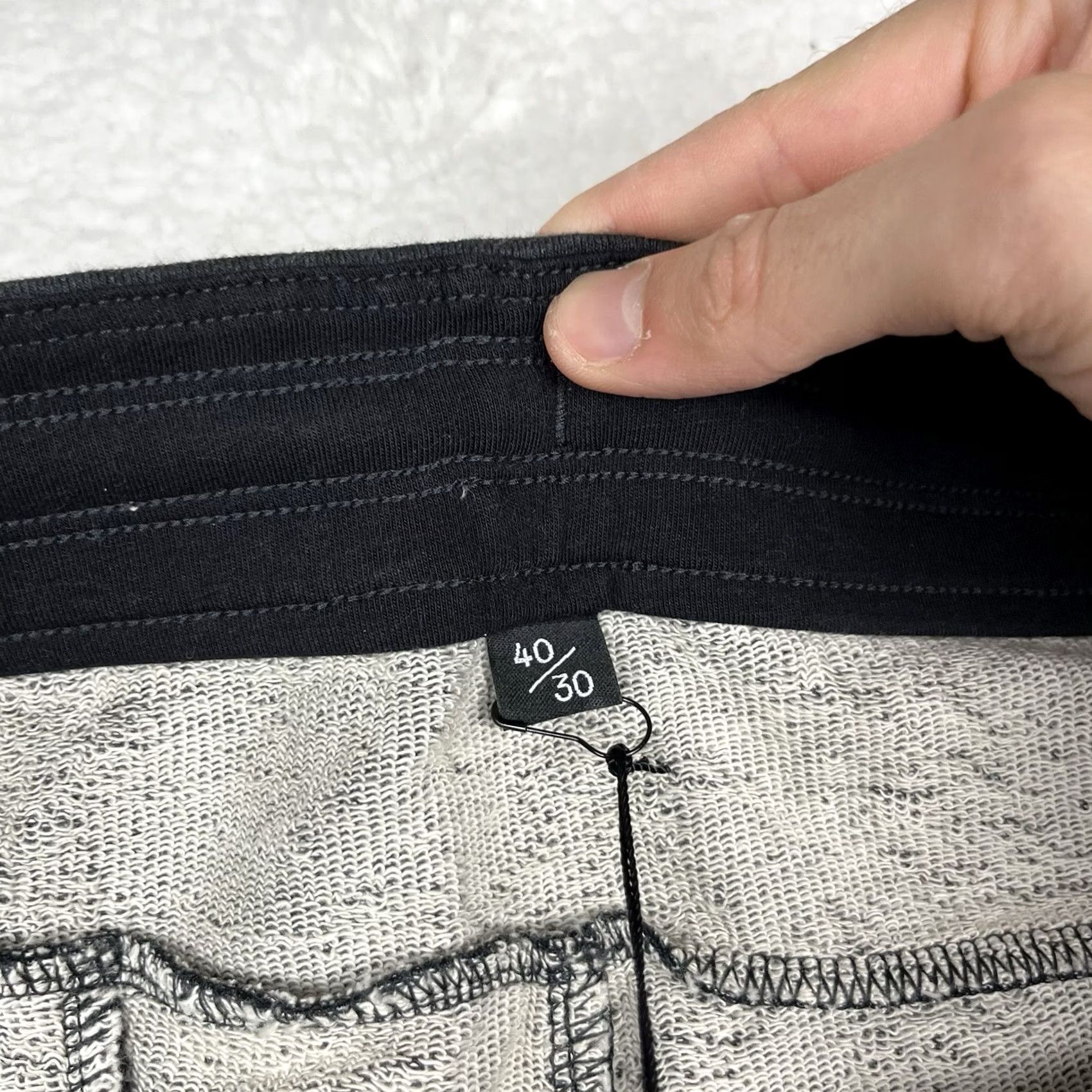 Vintage NWT Public Rec Weekend Jogger Men 40x30 French Terry Cotton Heather Charcoal Pants Size US 40 / EU 56 - 4 Thumbnail