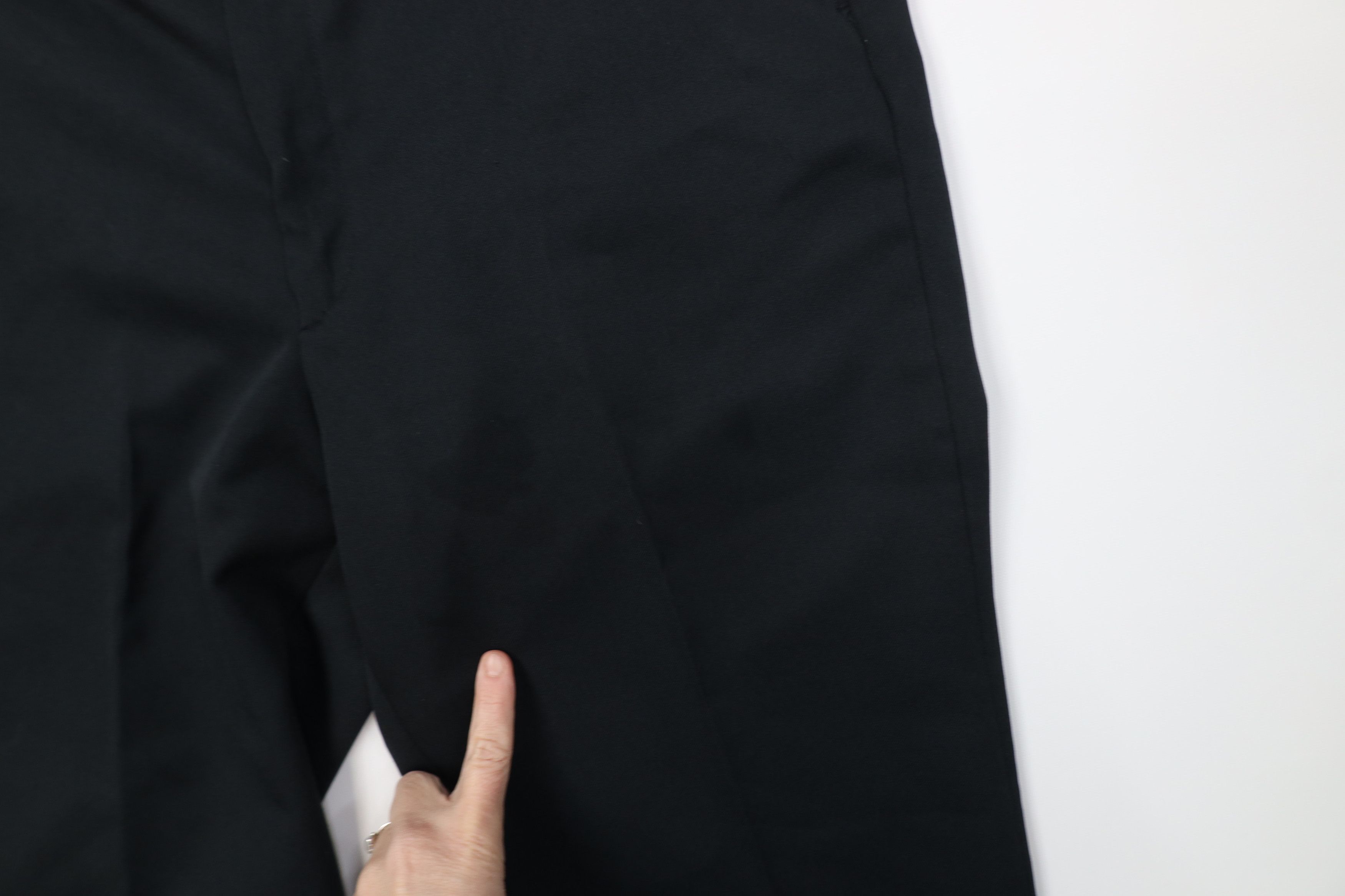 Vintage Vintage 70s Streetwear Flared Wide Leg Chino Pants Black USA Size US 38 / EU 54 - 5 Thumbnail