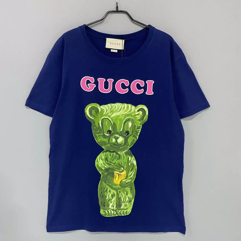 Gucci Gucci Bear logo short sleeves 2502-Nextarrow Size US S / EU 44-46 / 1 - 1 Thumbnail