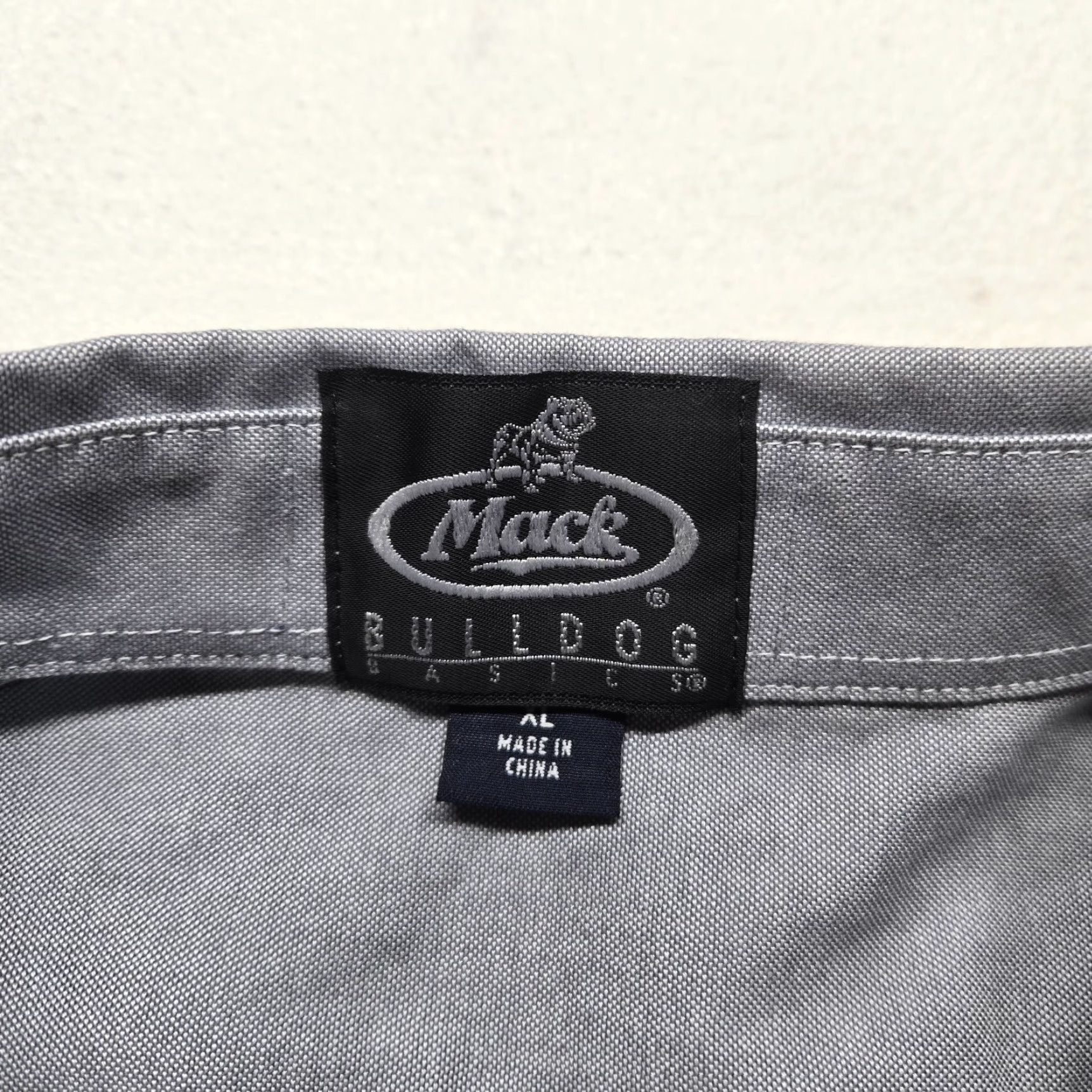 Cutter & Buck Cutter & Buck Shirt Button-Up Gray XL Mens Embroidered Logo Collared Long Sleeve Cotton Blend Vintage No Size US XL / EU 56 / 4 - 4 Thumbnail