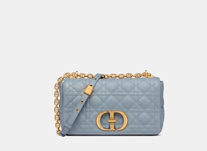 Dior o1w1db10425 M9242U Size: OS / Caro Mini Bag in Cloud Blue Size ONE SIZE - 2 Thumbnail