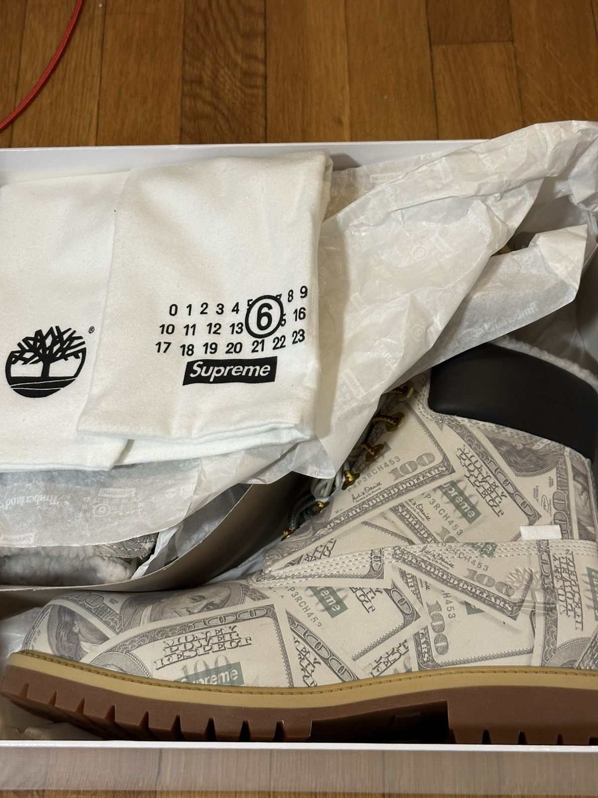 Maison Margiela × Supreme Supreme x Maison Margiela mm6 x Timberland Size US 9 / EU 42 - 3 Thumbnail